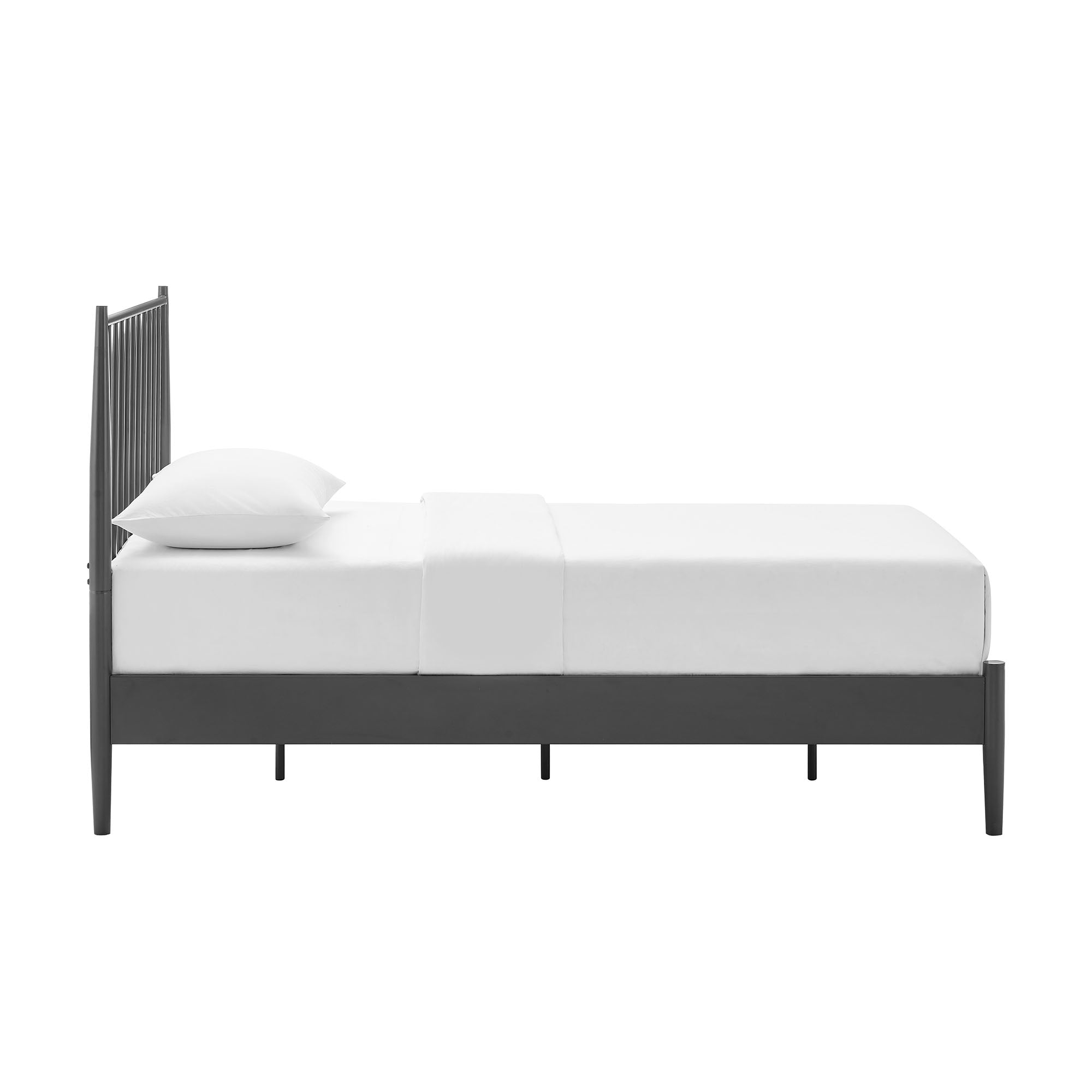 Adair Spindle Metal Platform Bed