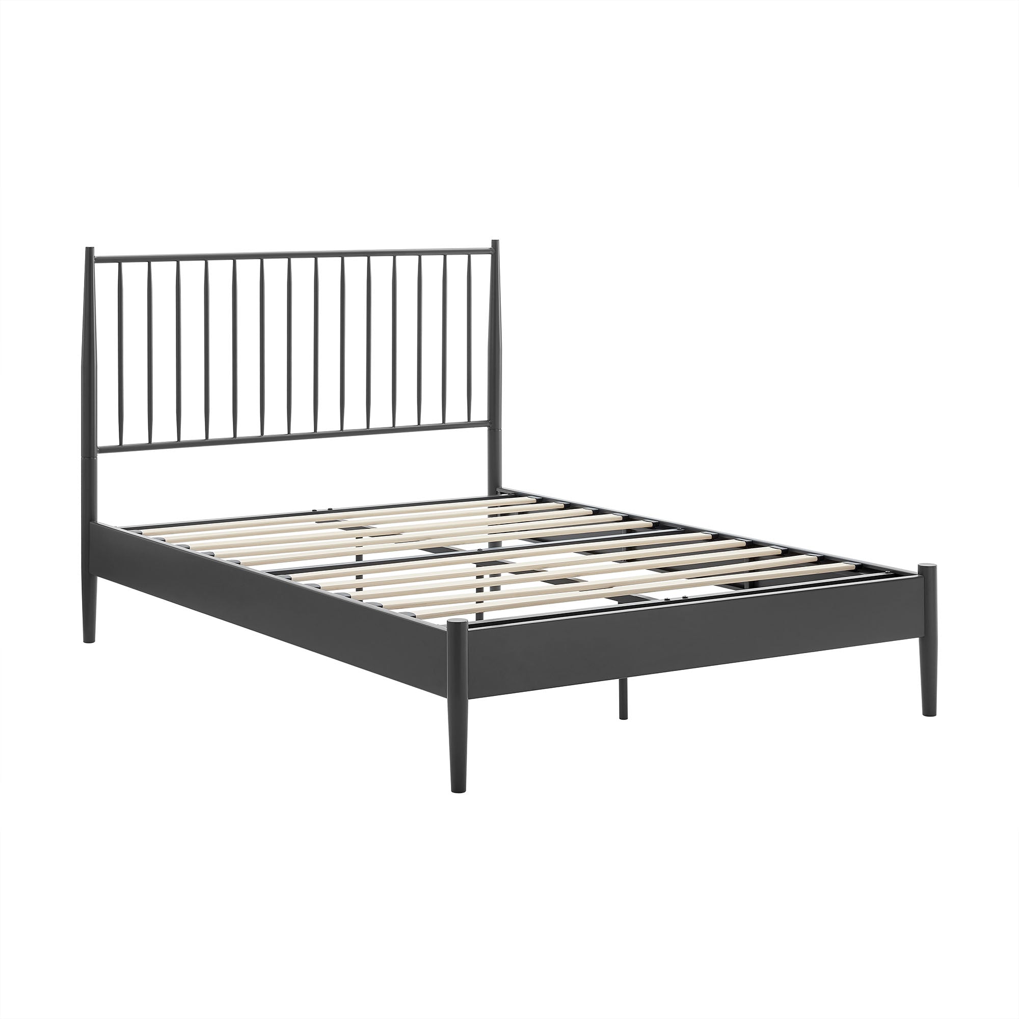Adair Spindle Metal Platform Bed