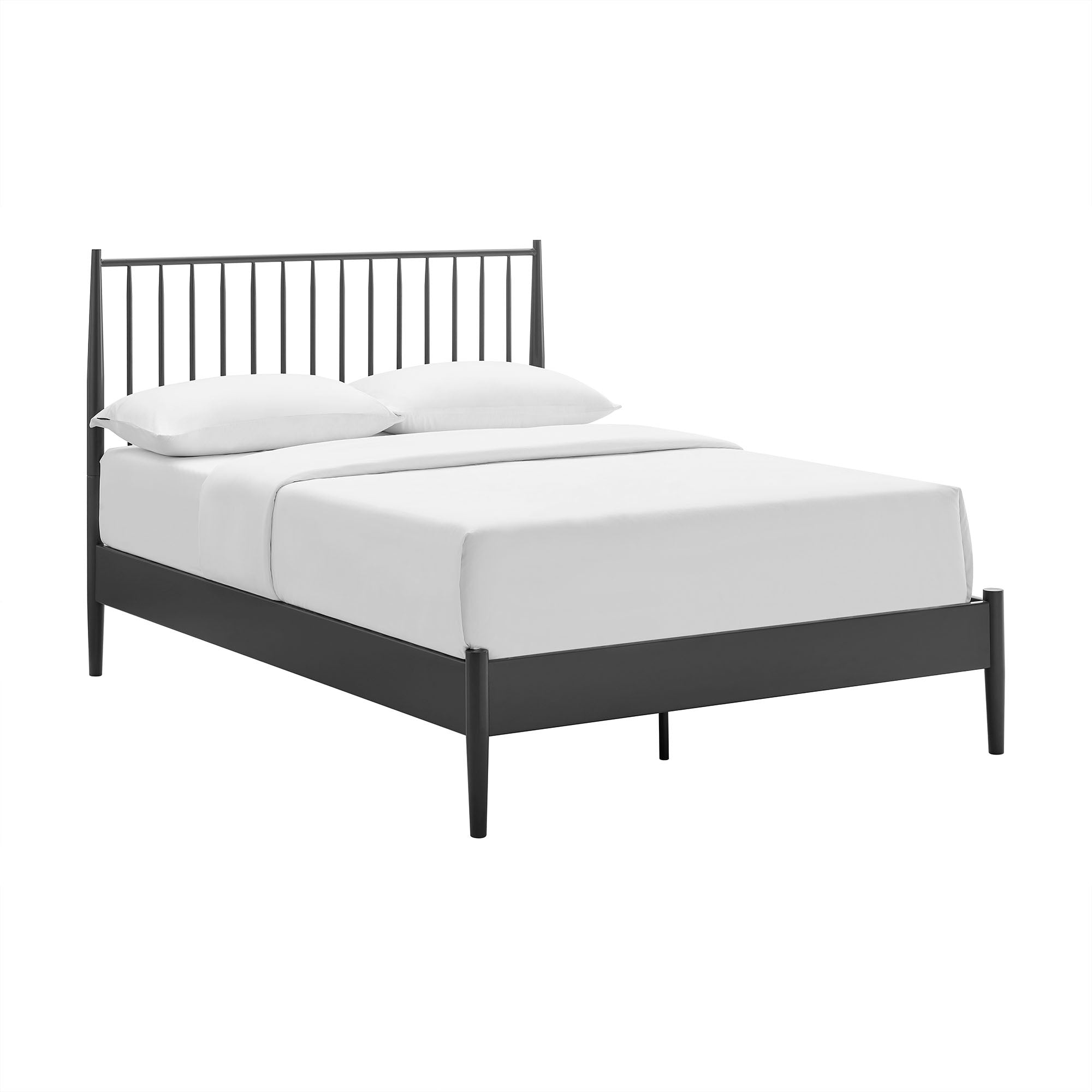 Adair Spindle Metal Platform Bed