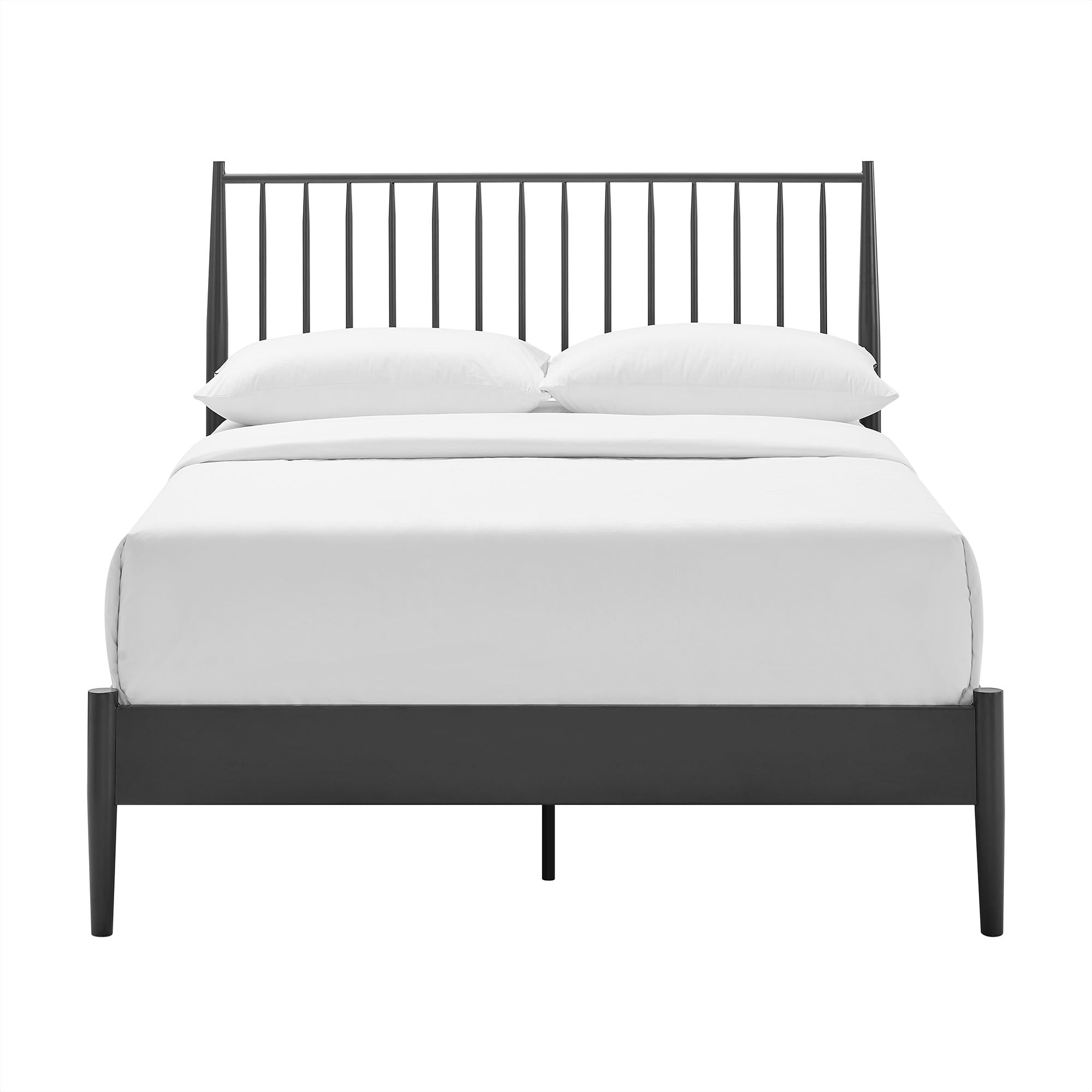 Adair Spindle Metal Platform Bed
