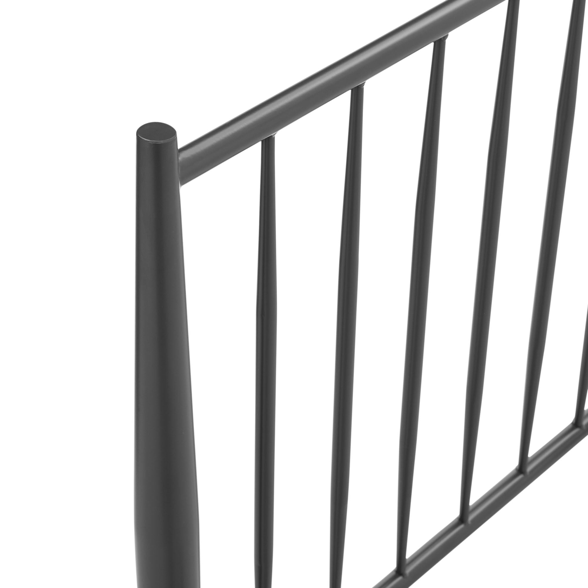Adair Spindle Metal Platform Bed