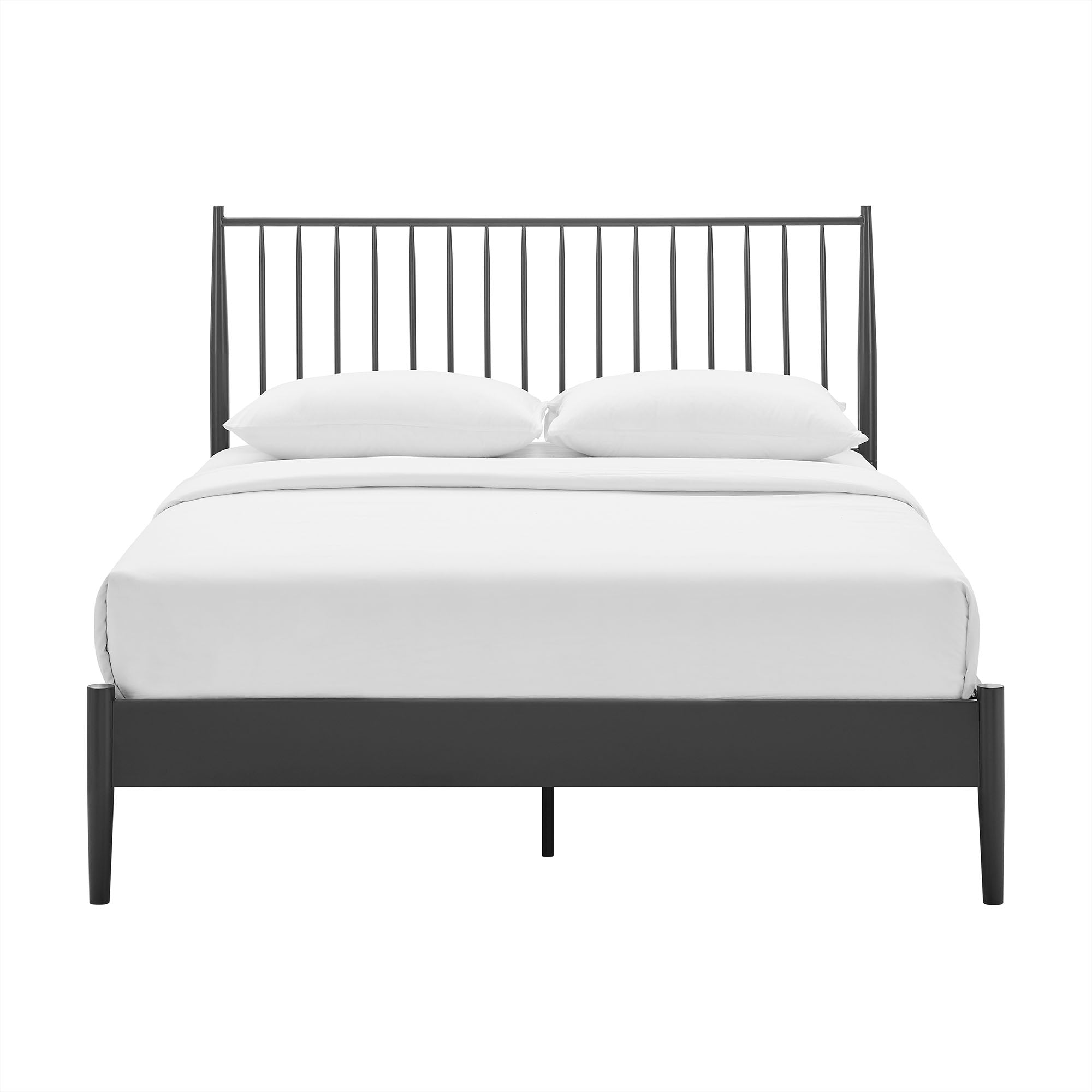 Adair Spindle Metal Platform Bed