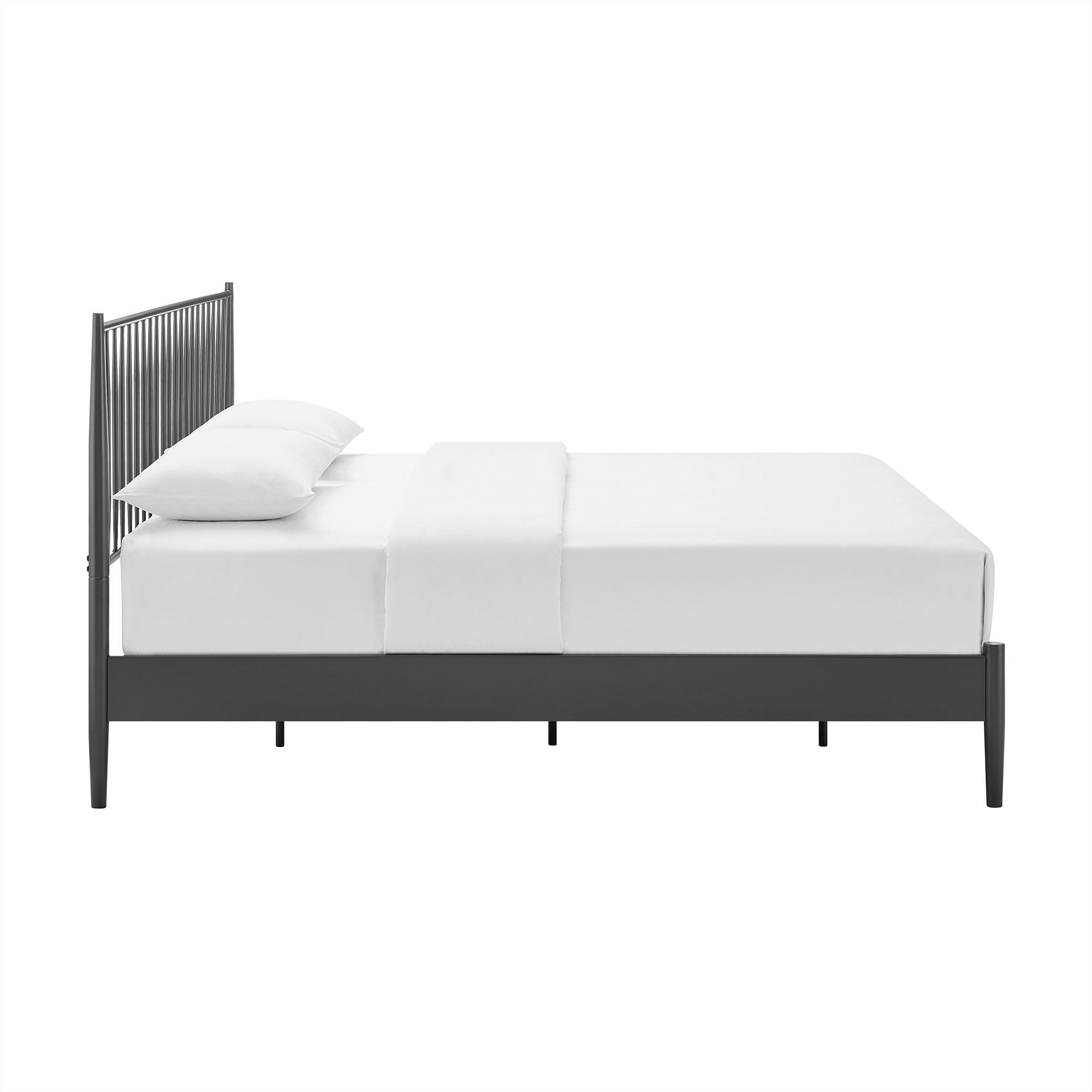 Adair Spindle Metal Platform Bed