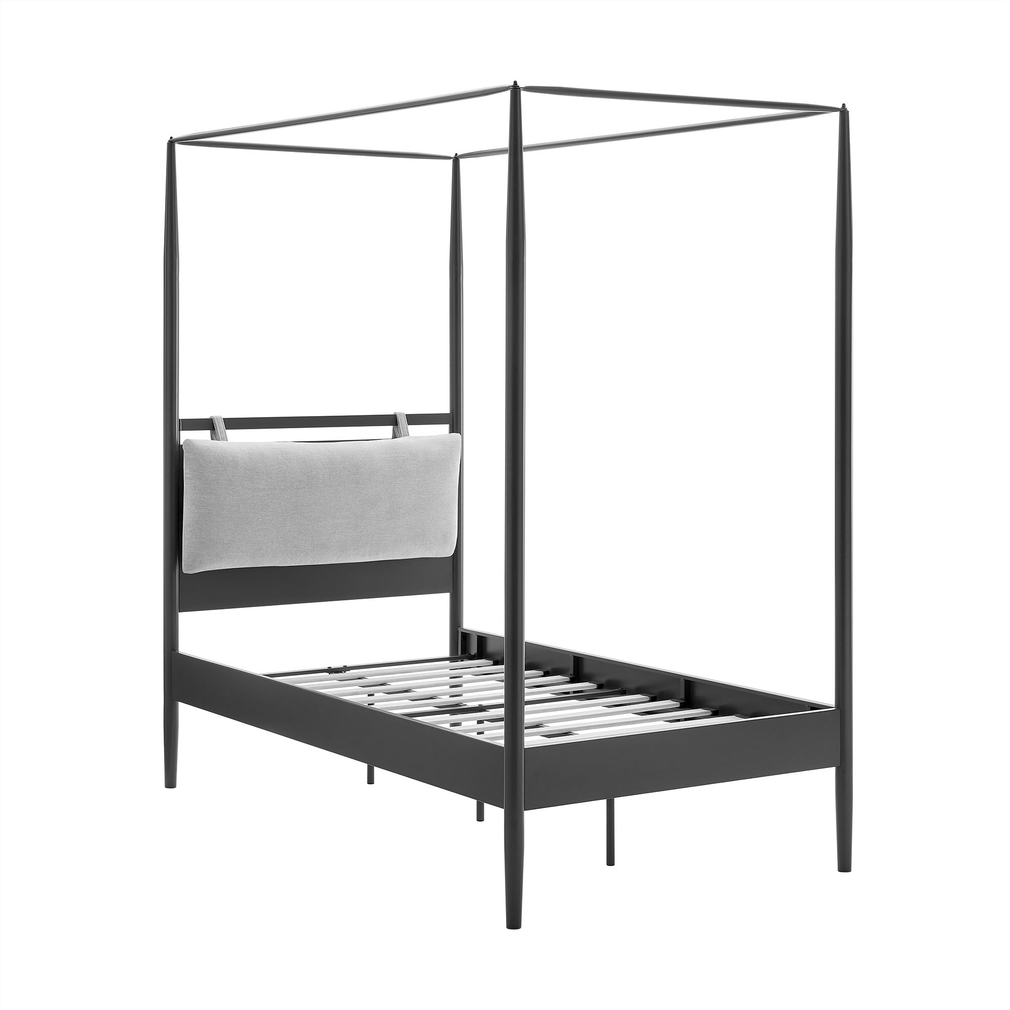 Marlowe 4-Poster Canopy Metal Platform Bed