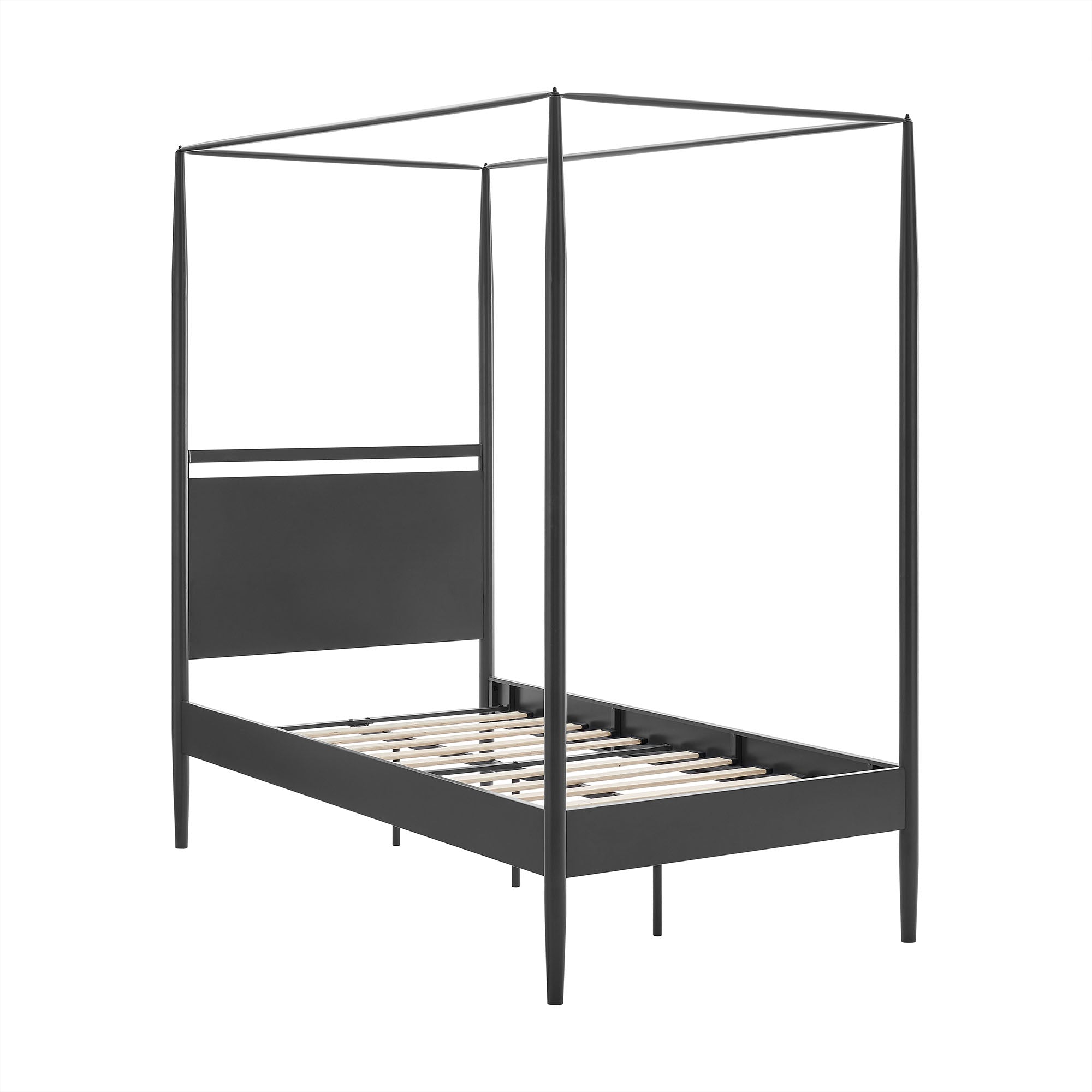 Marlowe 4-Poster Canopy Metal Platform Bed