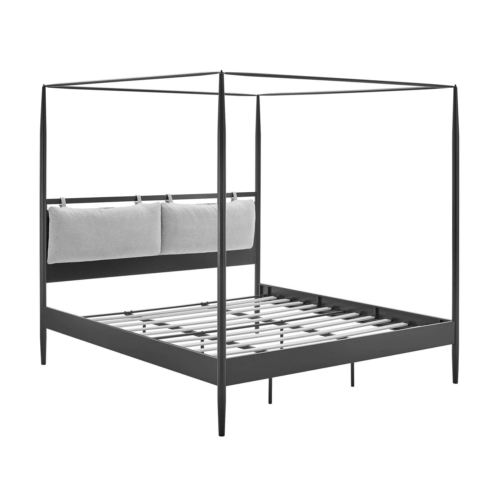 Marlowe 4-Poster Canopy Metal Platform Bed