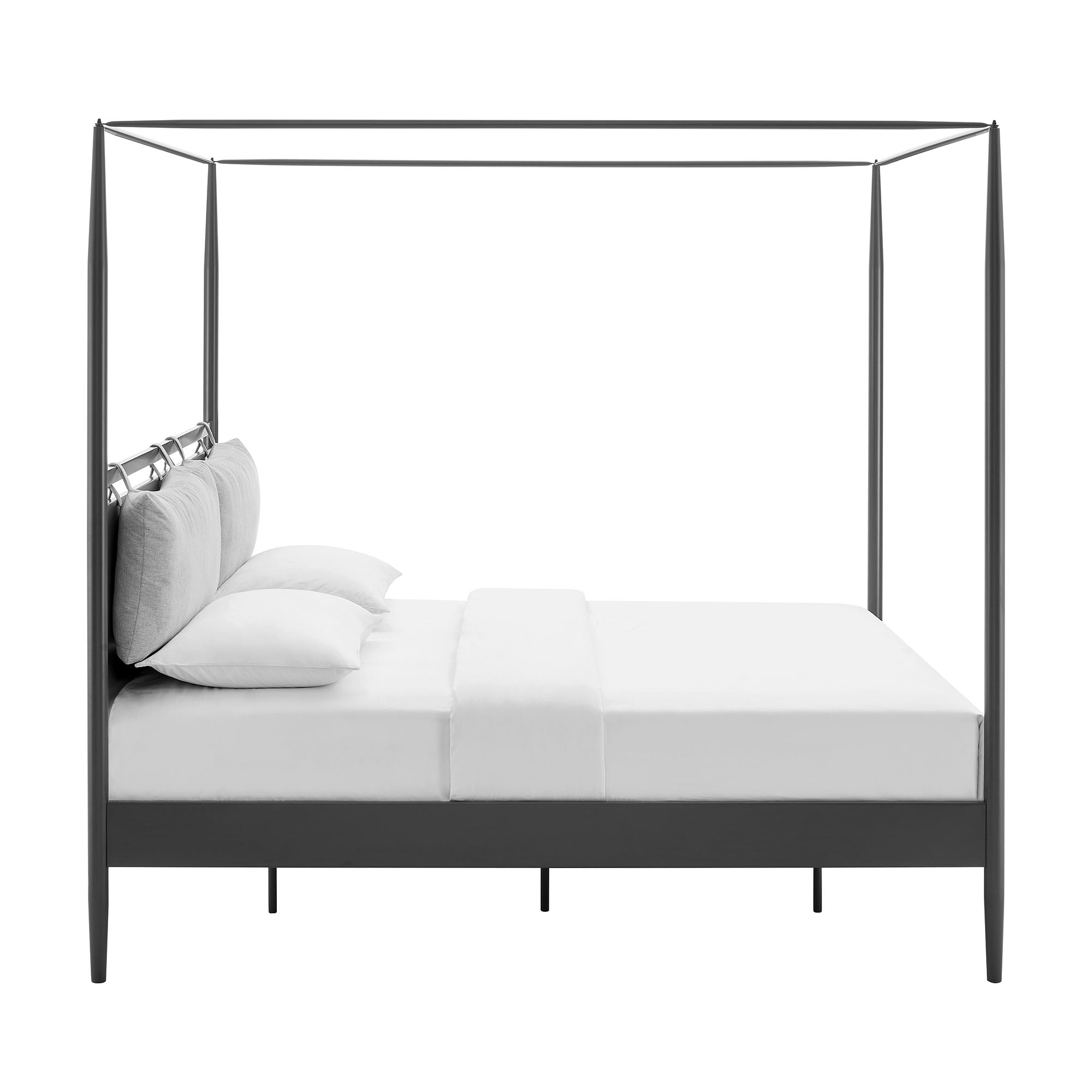 Marlowe 4-Poster Canopy Metal Platform Bed