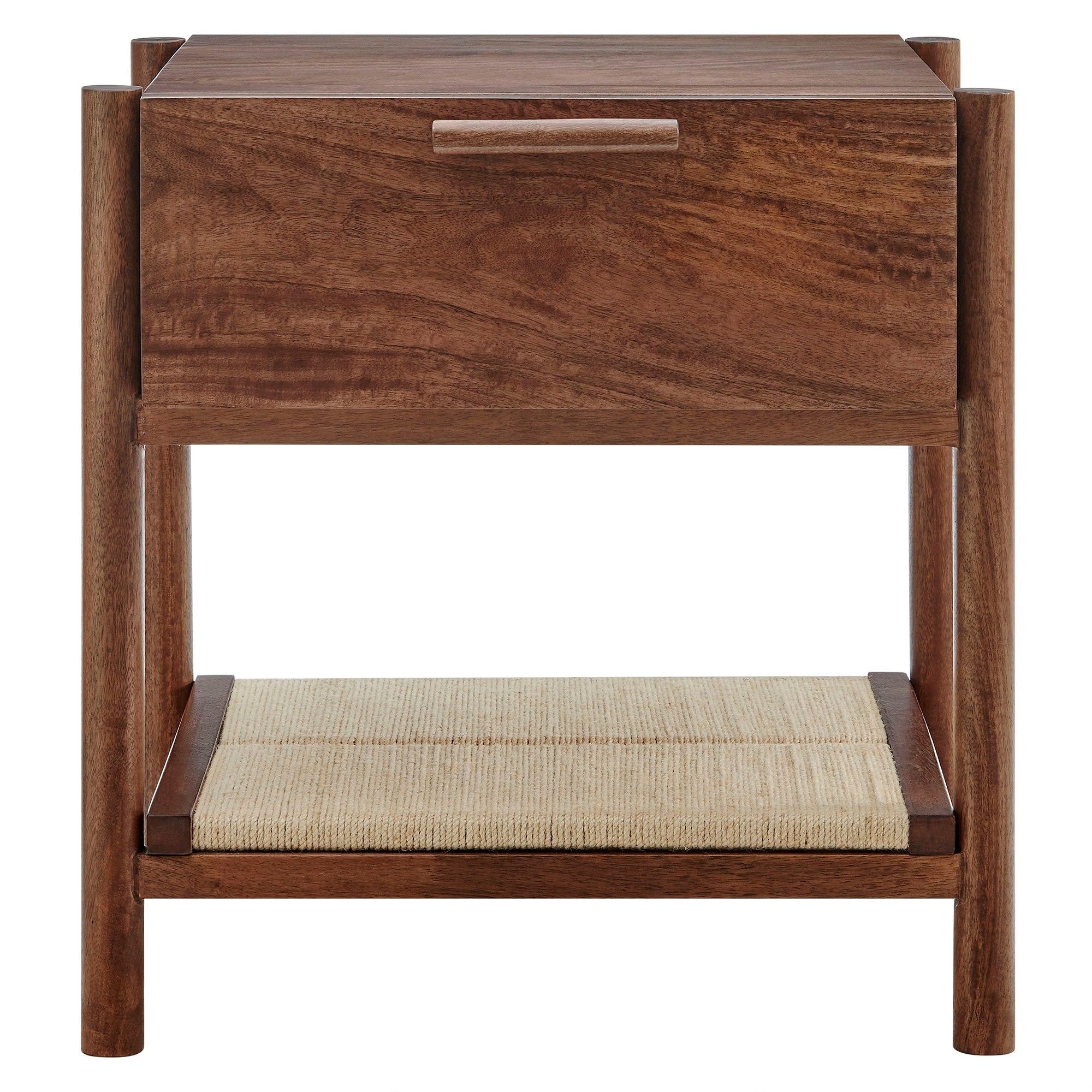 Oswin 1-Drawer Wood Nightstand