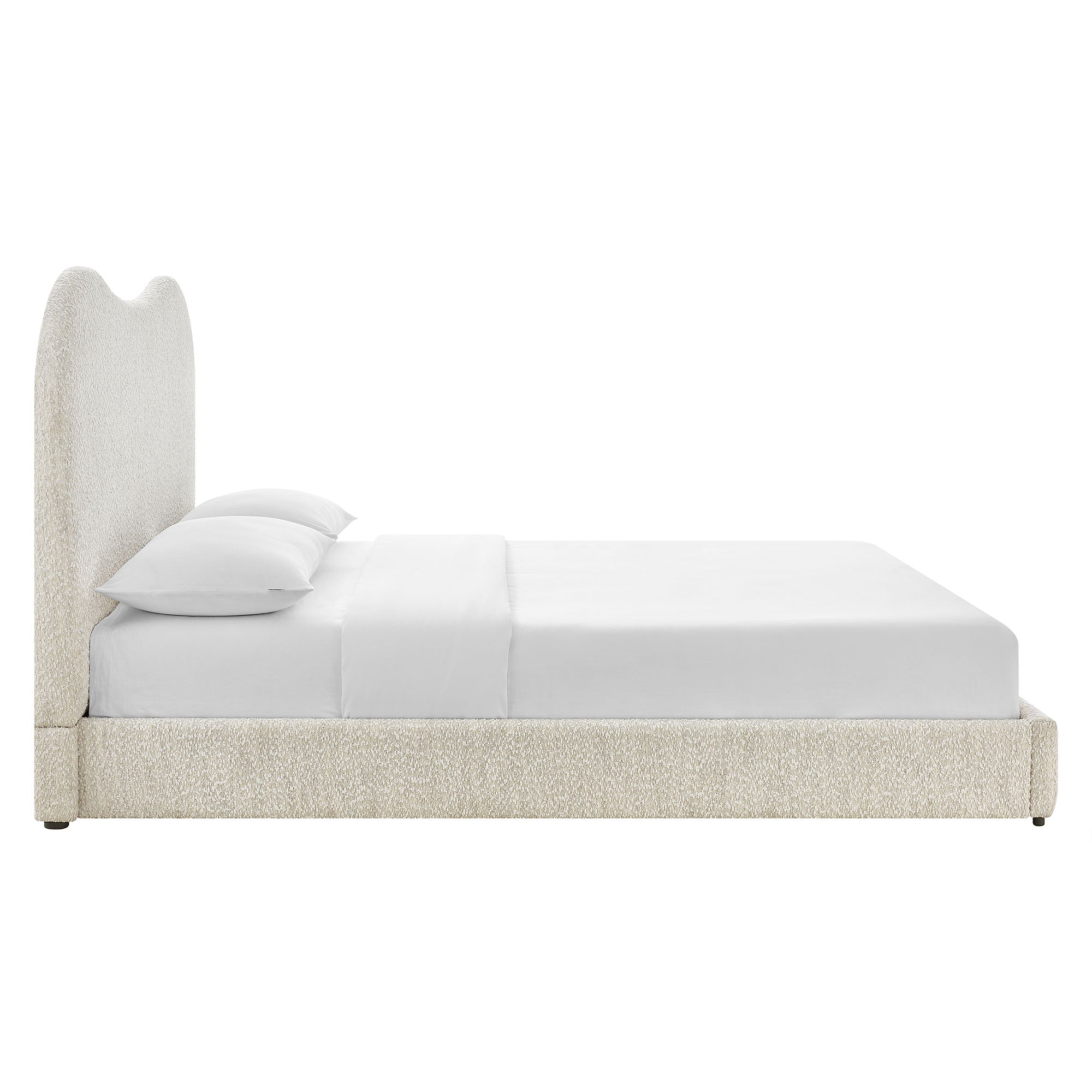 Seluna Boucle Platform Bed