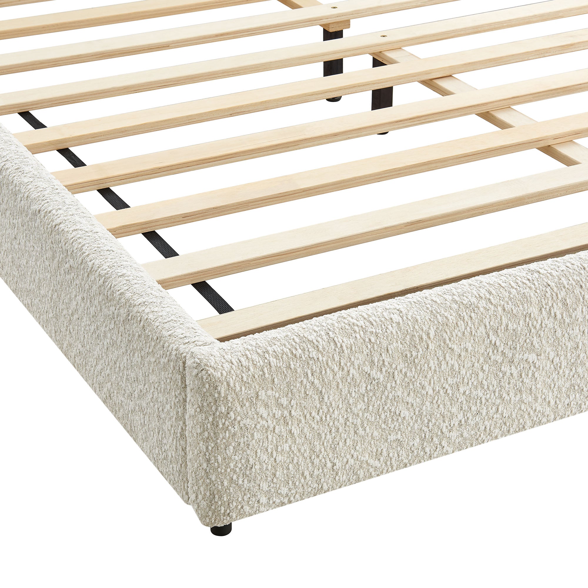 Seluna Boucle Platform Bed