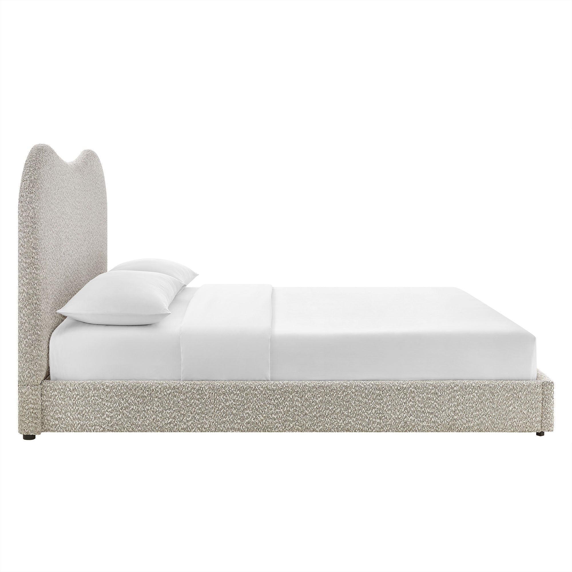 Seluna Boucle Platform Bed