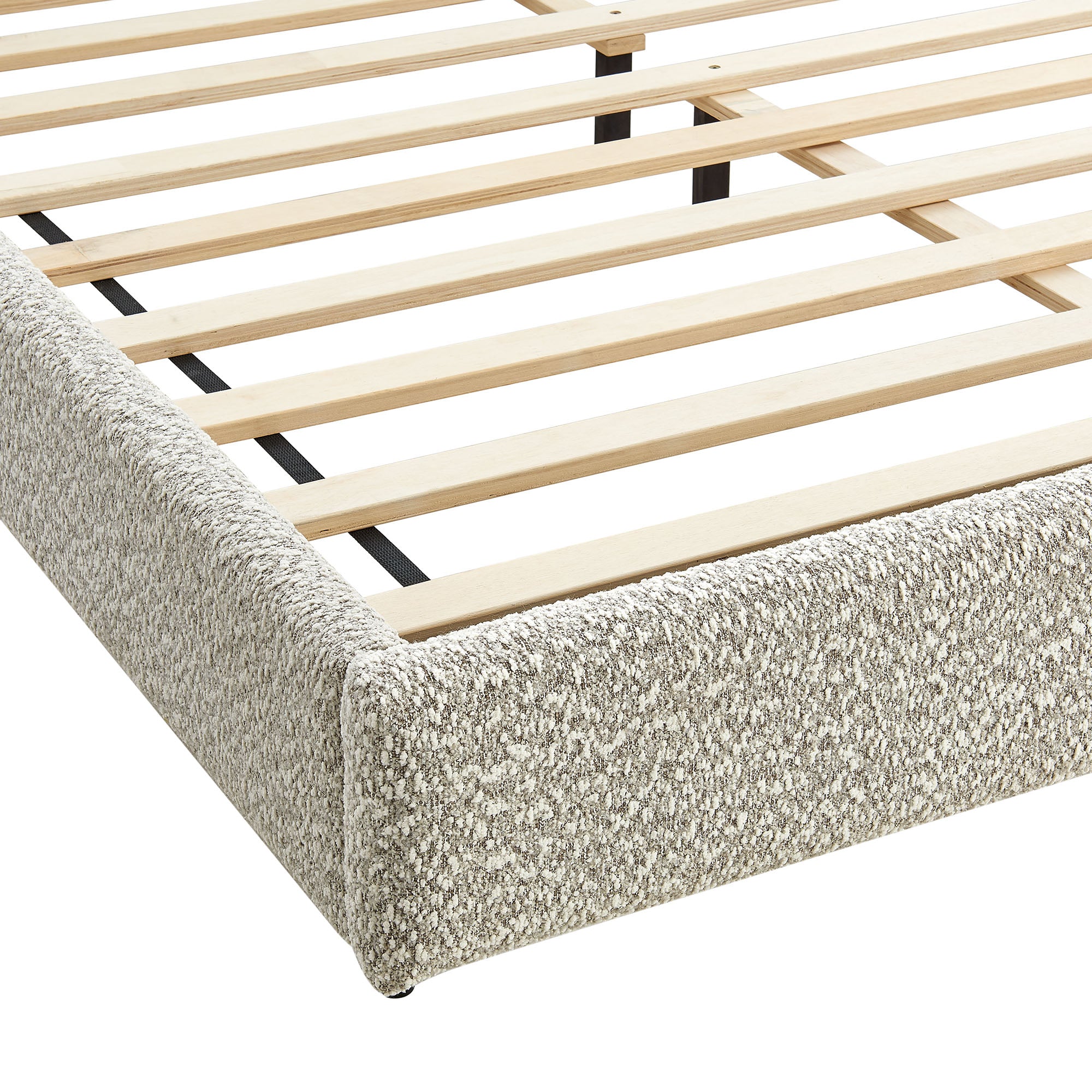 Seluna Boucle Platform Bed