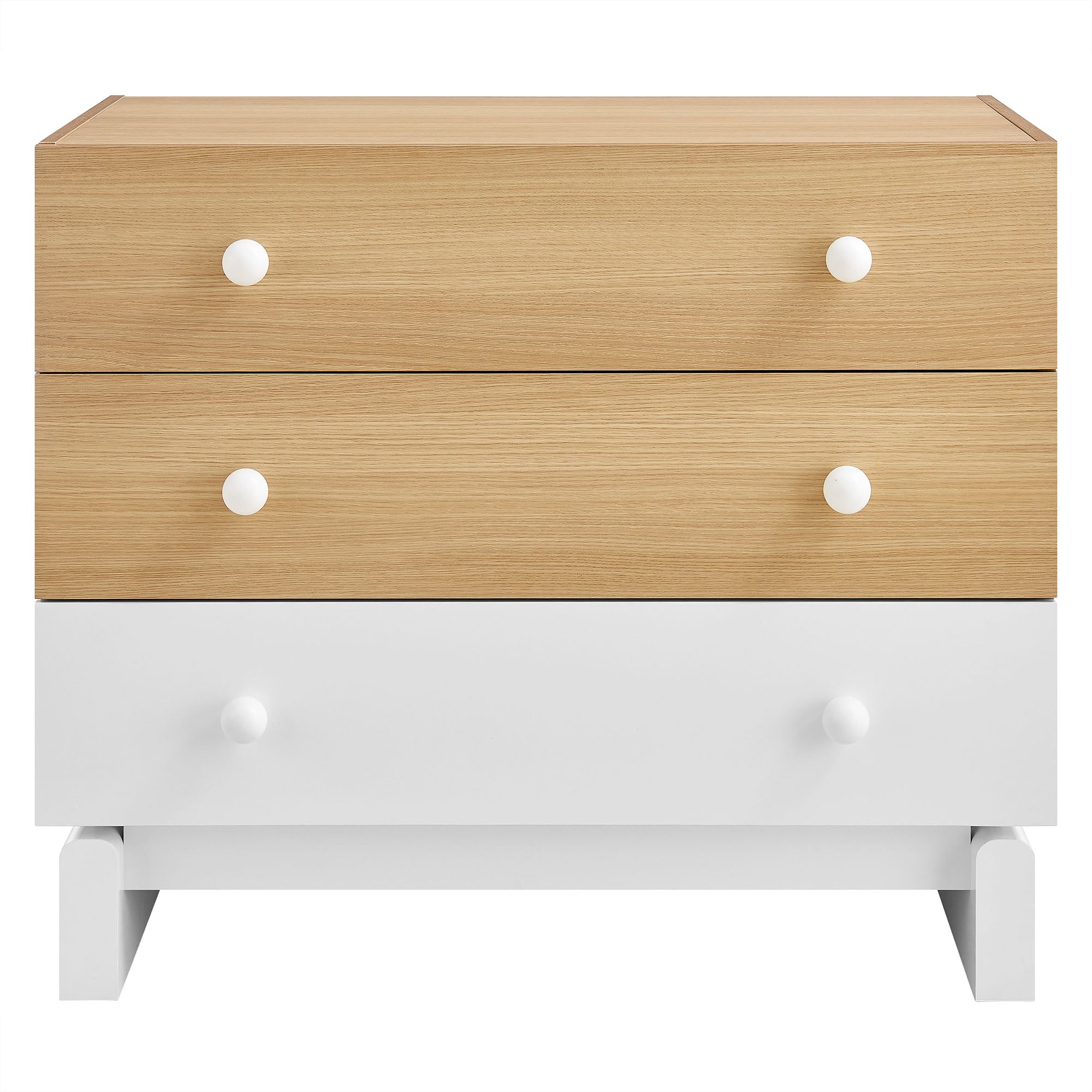 Nolia 3-Drawer Color Block Dresser