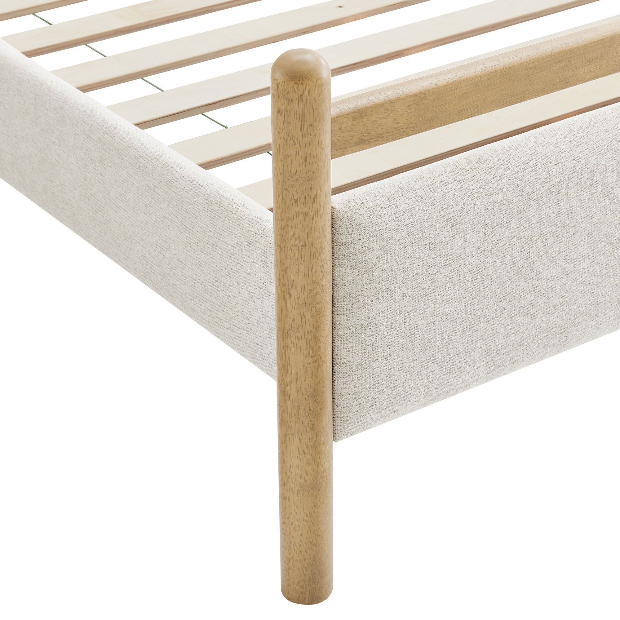 Ginny Size Platform Bed Frame