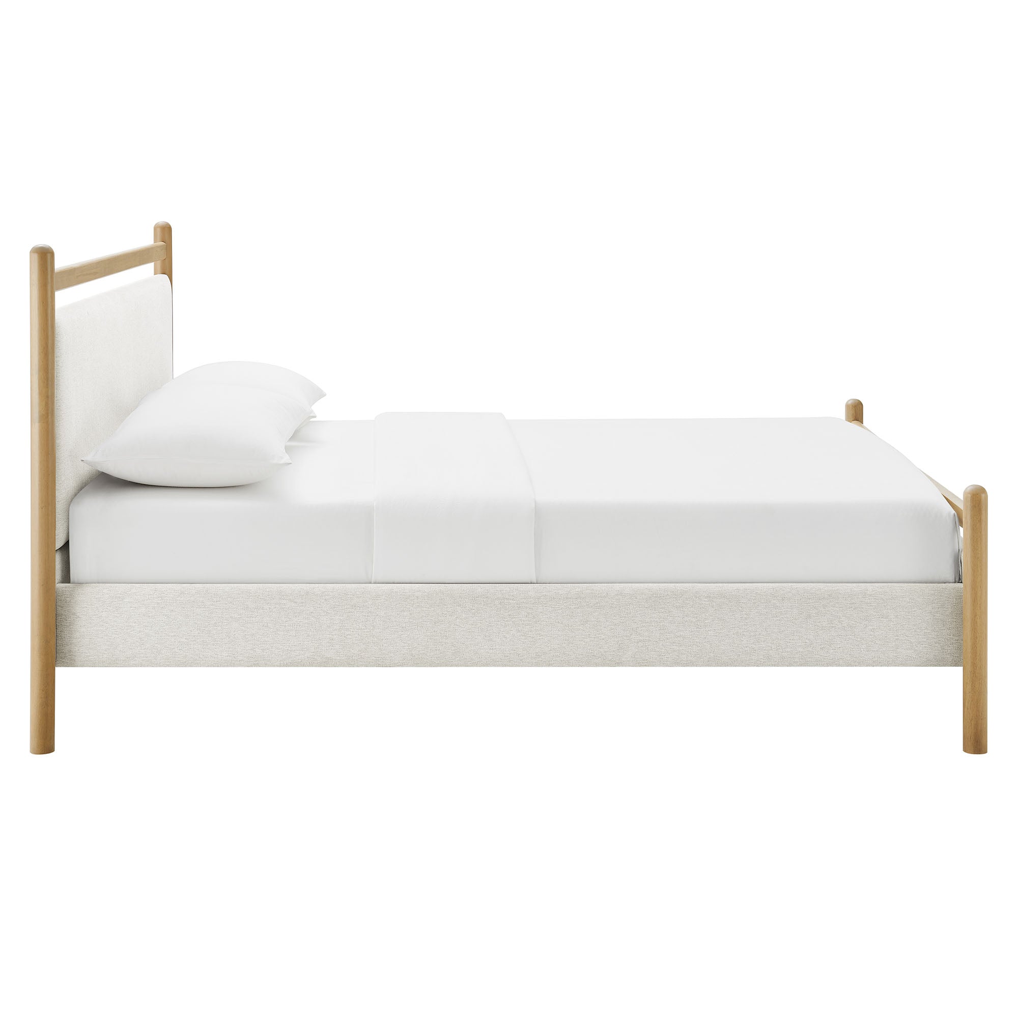 Ginny Size Platform Bed Frame