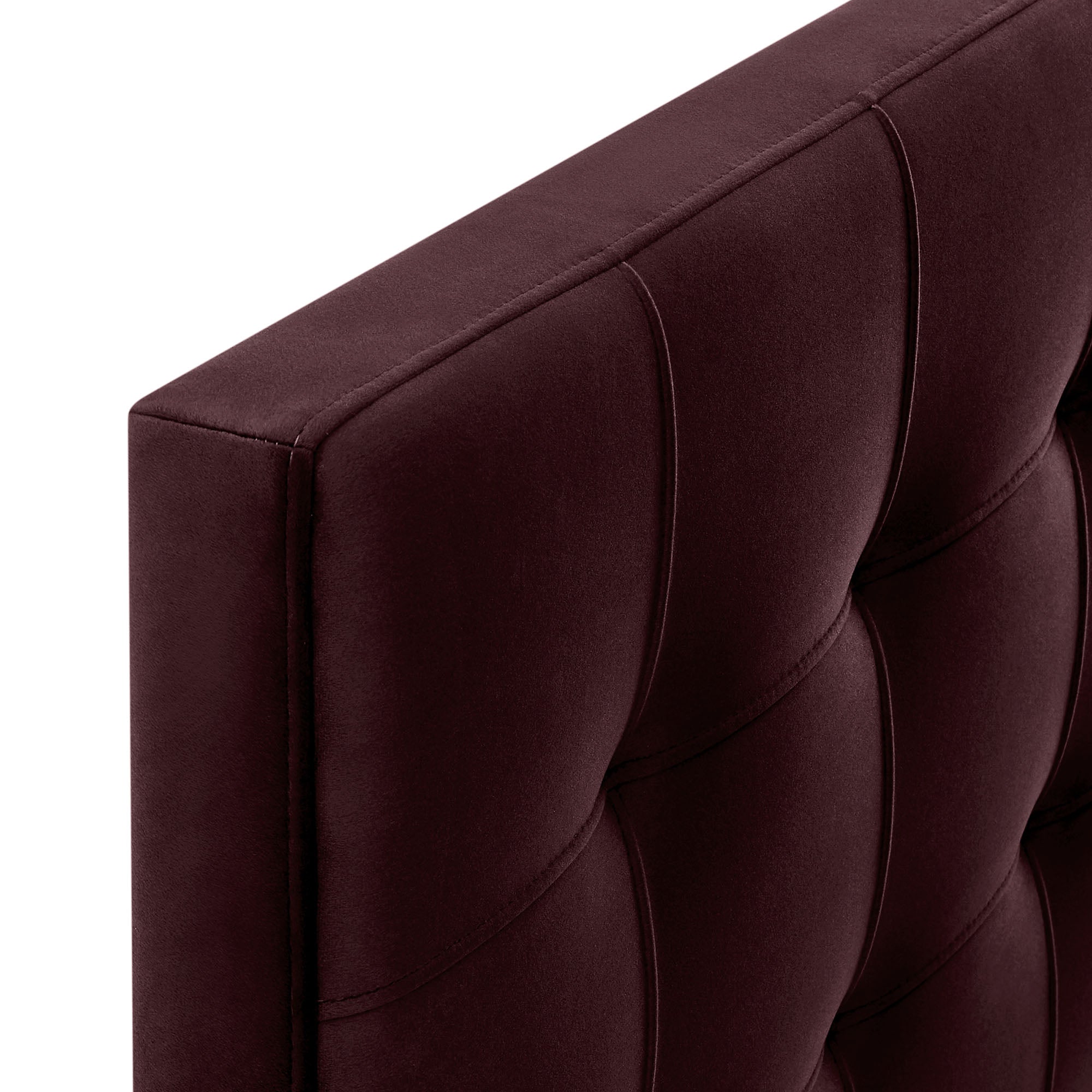 Lily Stain-Resistant Performance Velvet Size Headboard