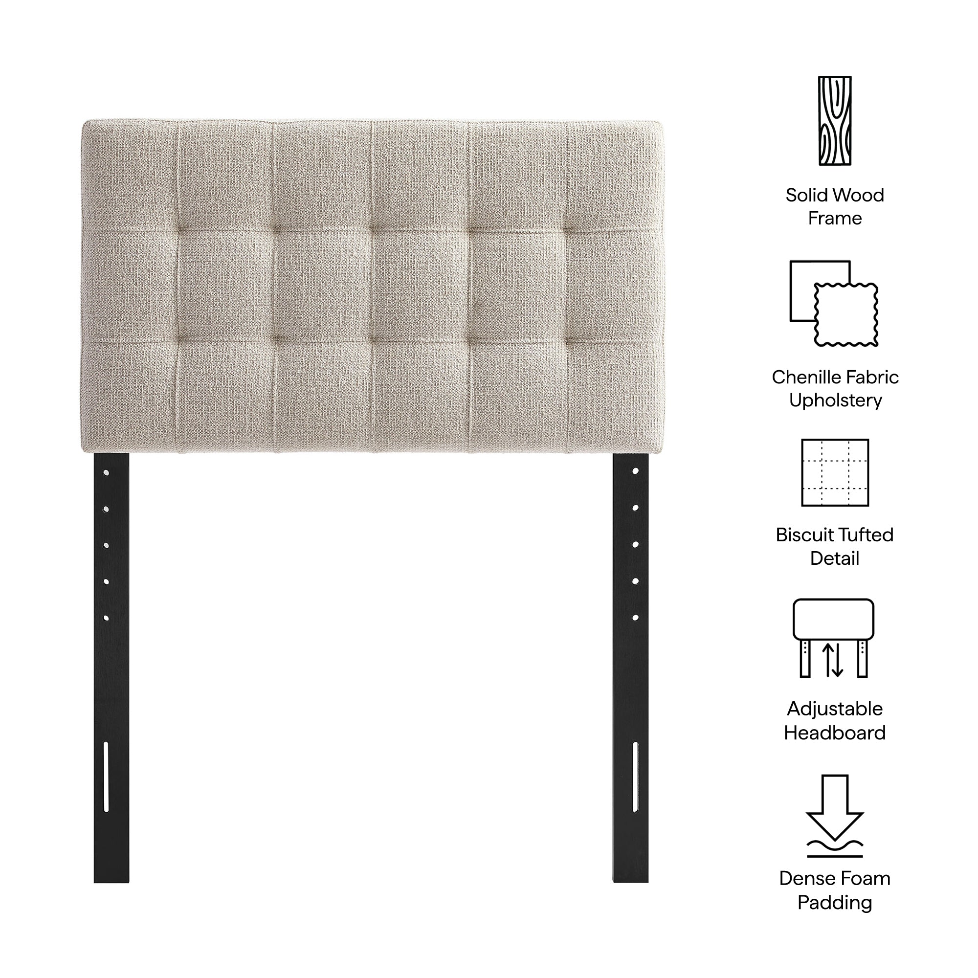 Lily Upholstered Size Headboard