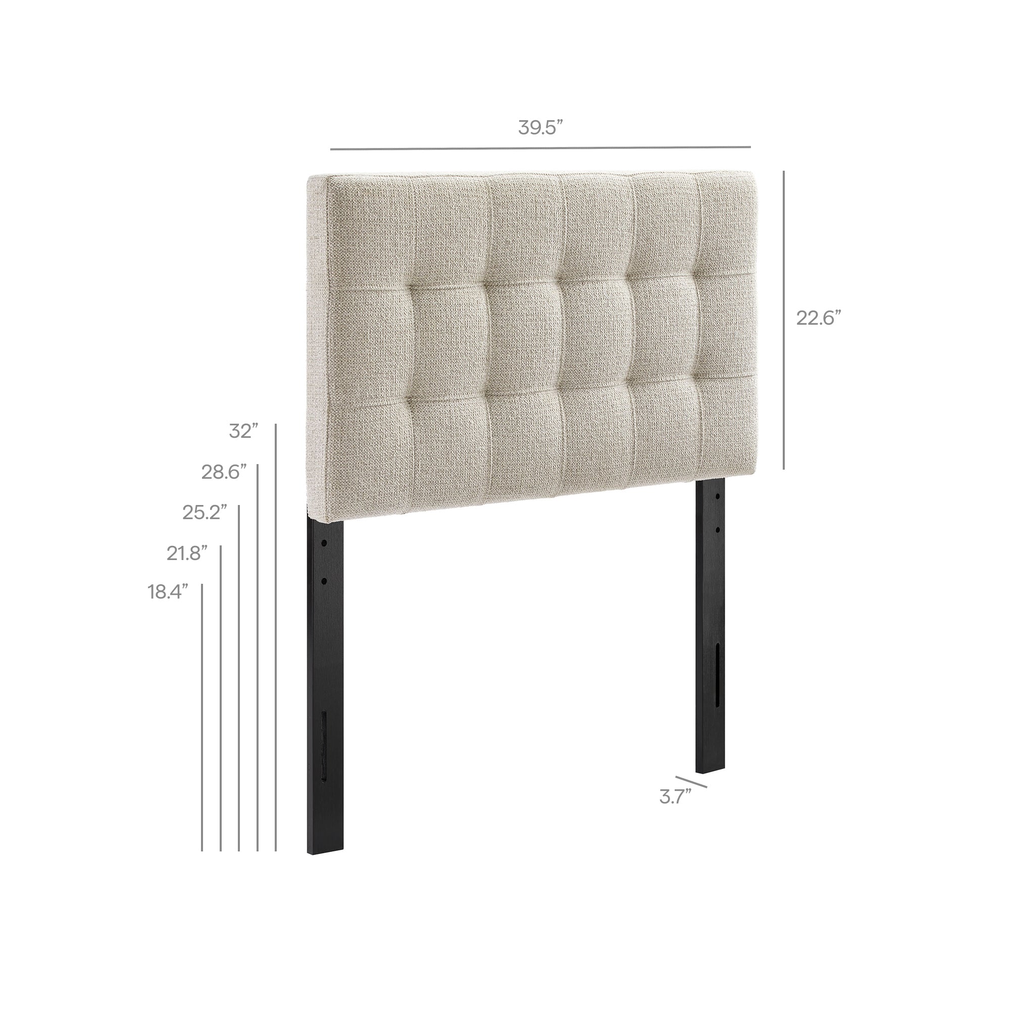 Lily Upholstered Size Headboard