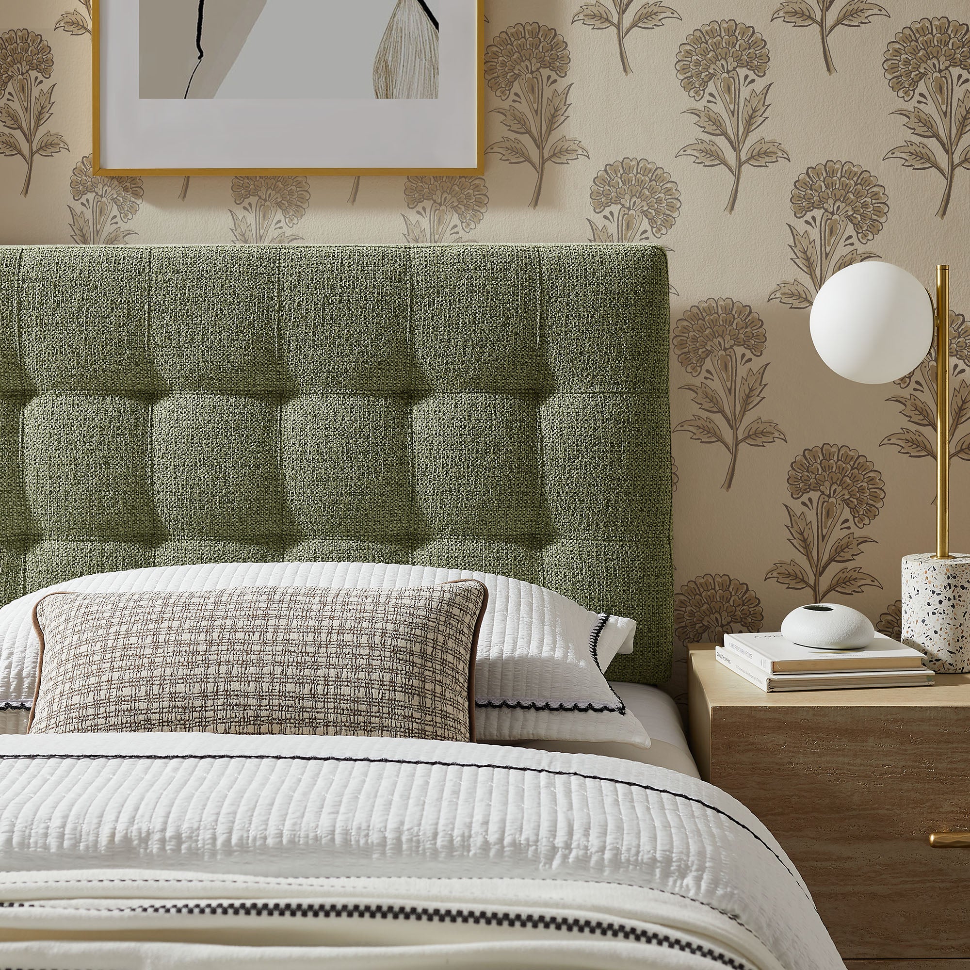 Lily Upholstered Size Headboard