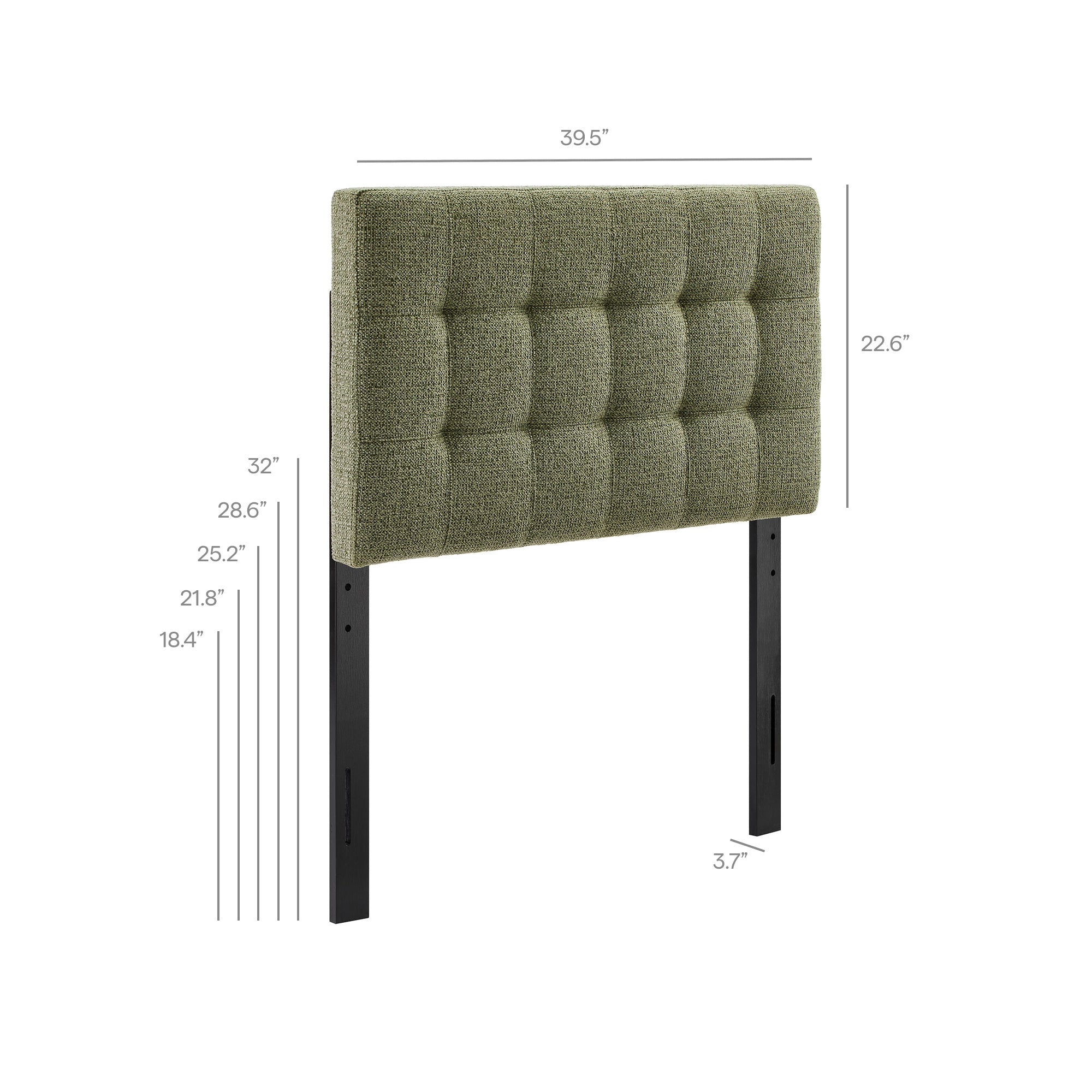 Lily Upholstered Size Headboard