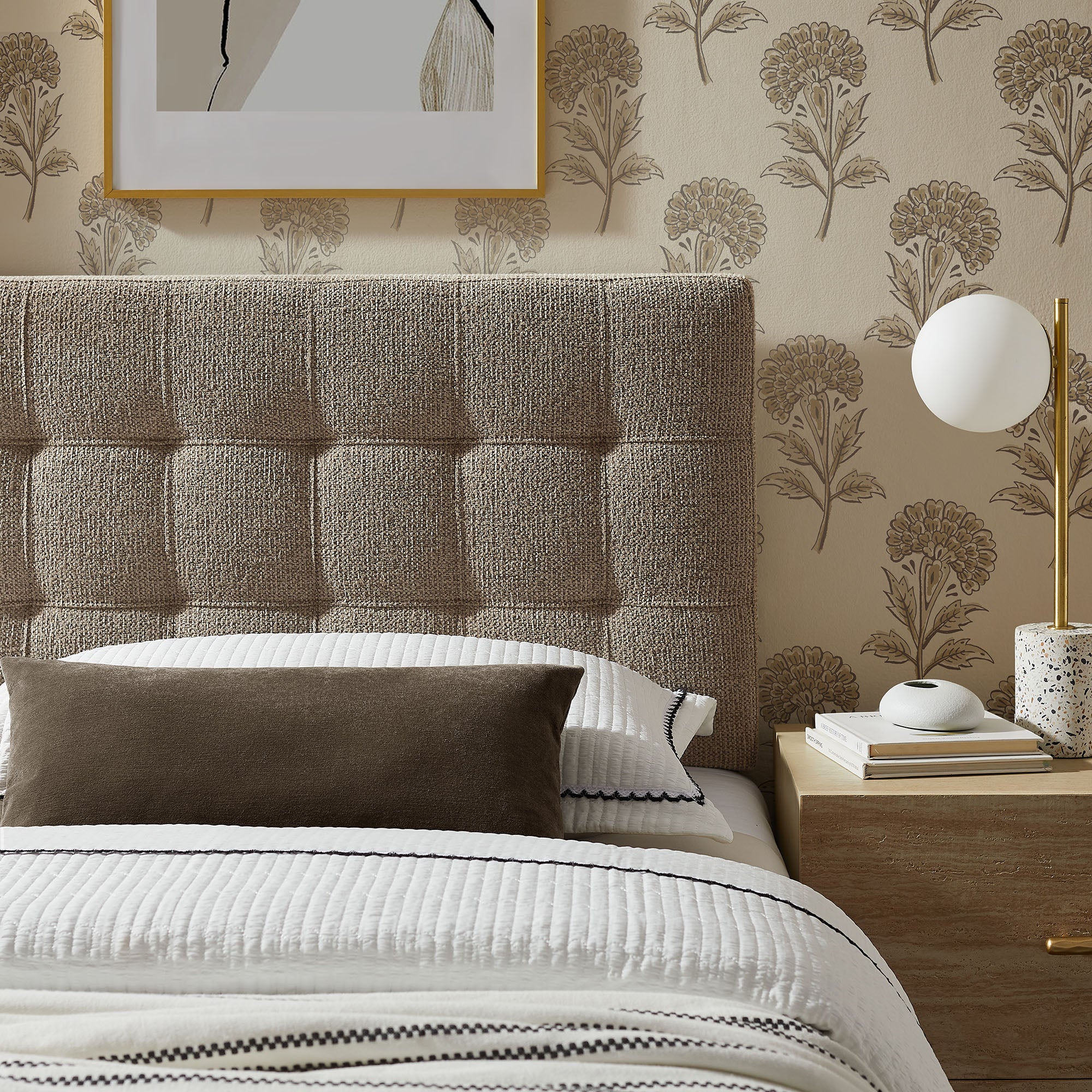 Lily Upholstered Size Headboard