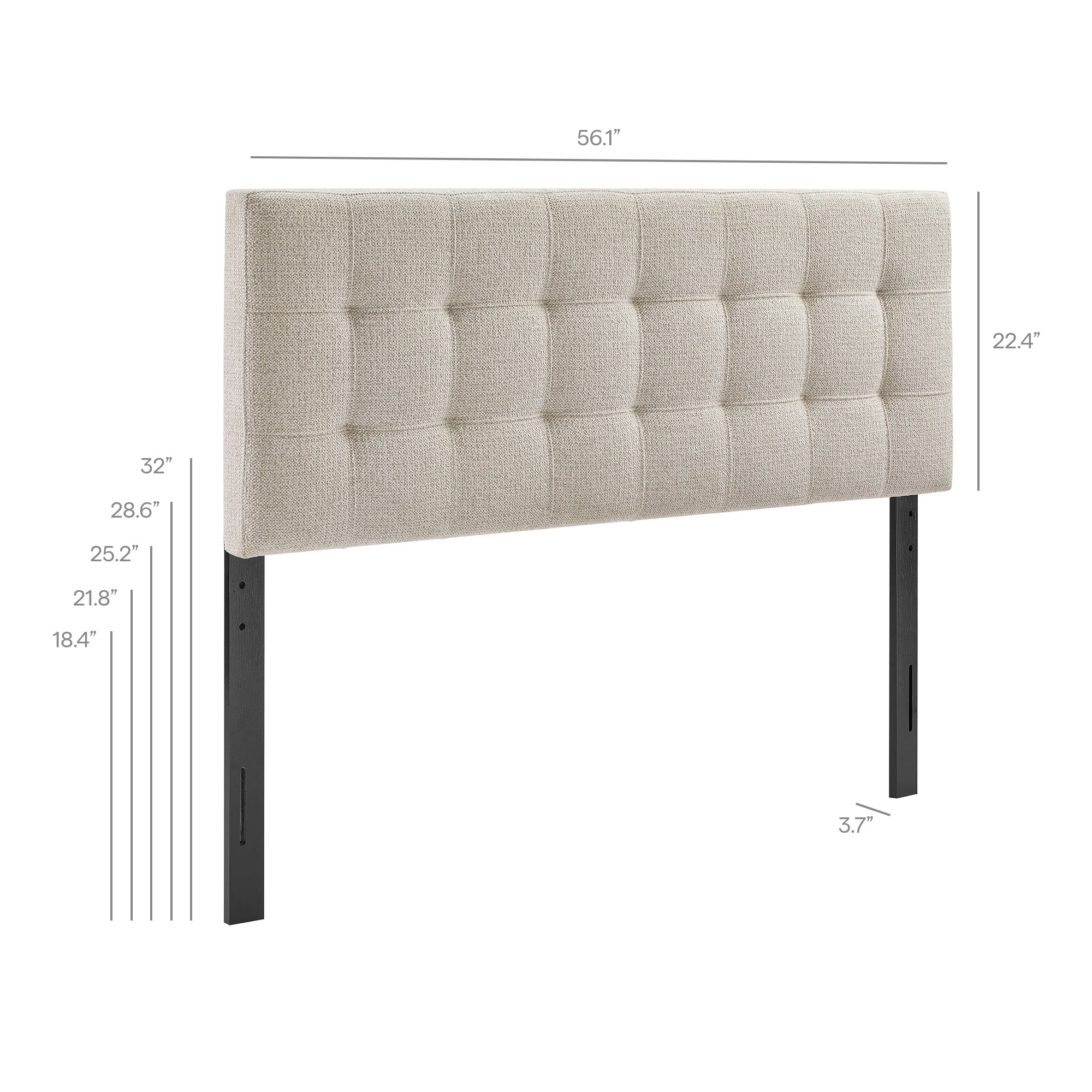 Lily Upholstered Size Headboard