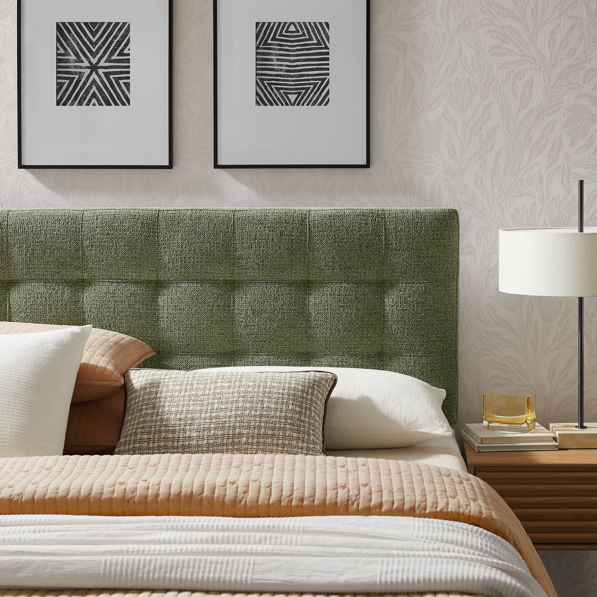 Lily Upholstered Size Headboard