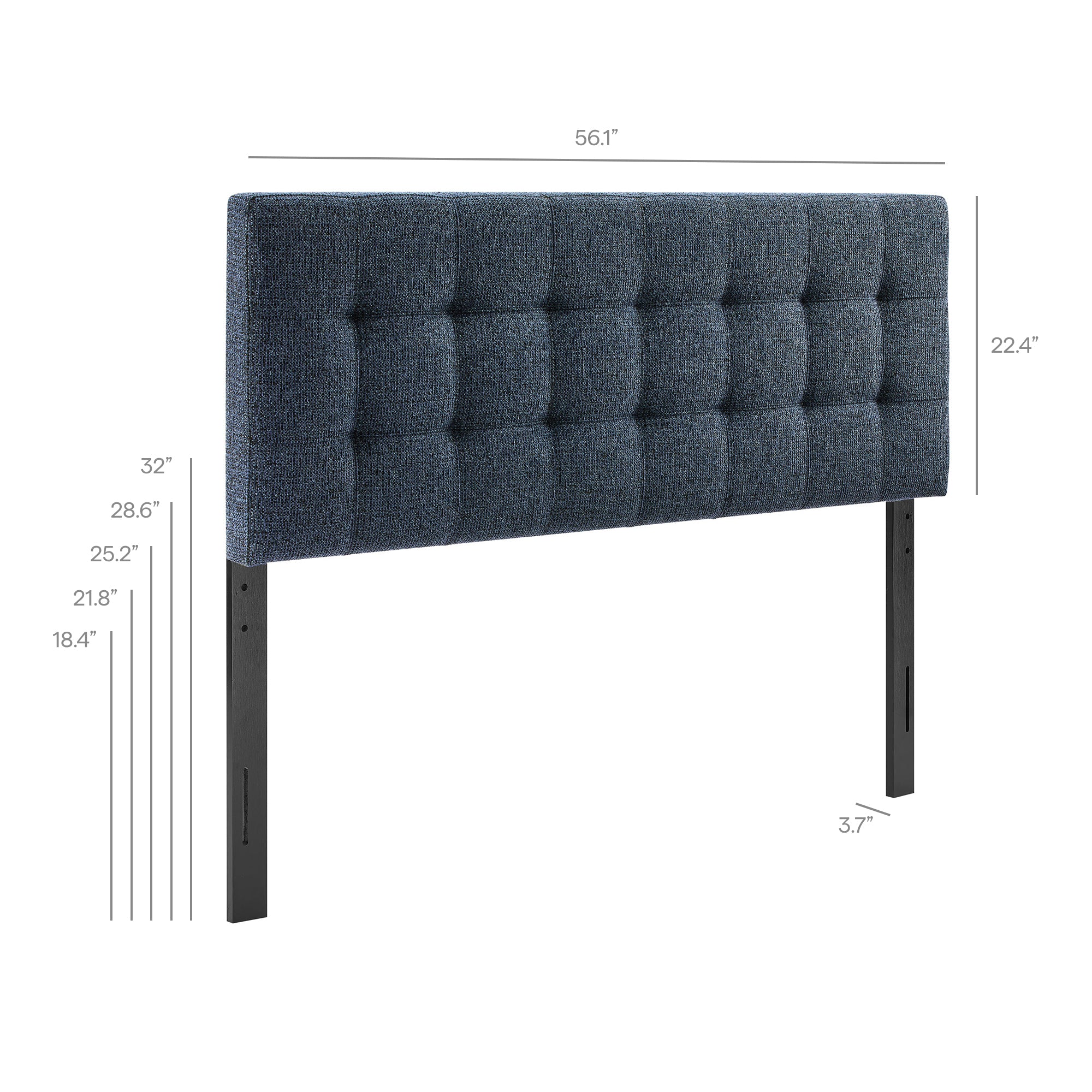 Lily Upholstered Size Headboard
