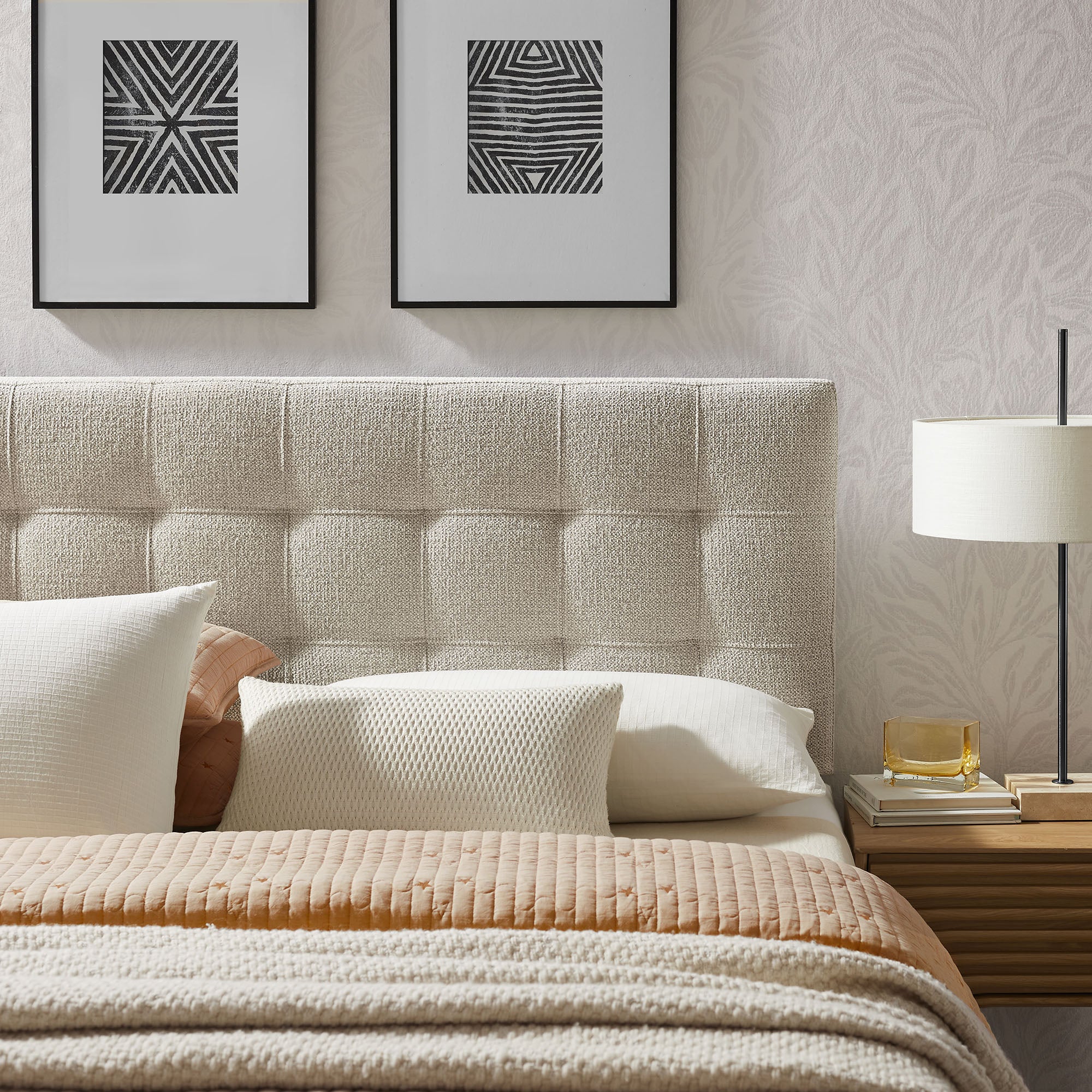 Lily Upholstered Size Headboard