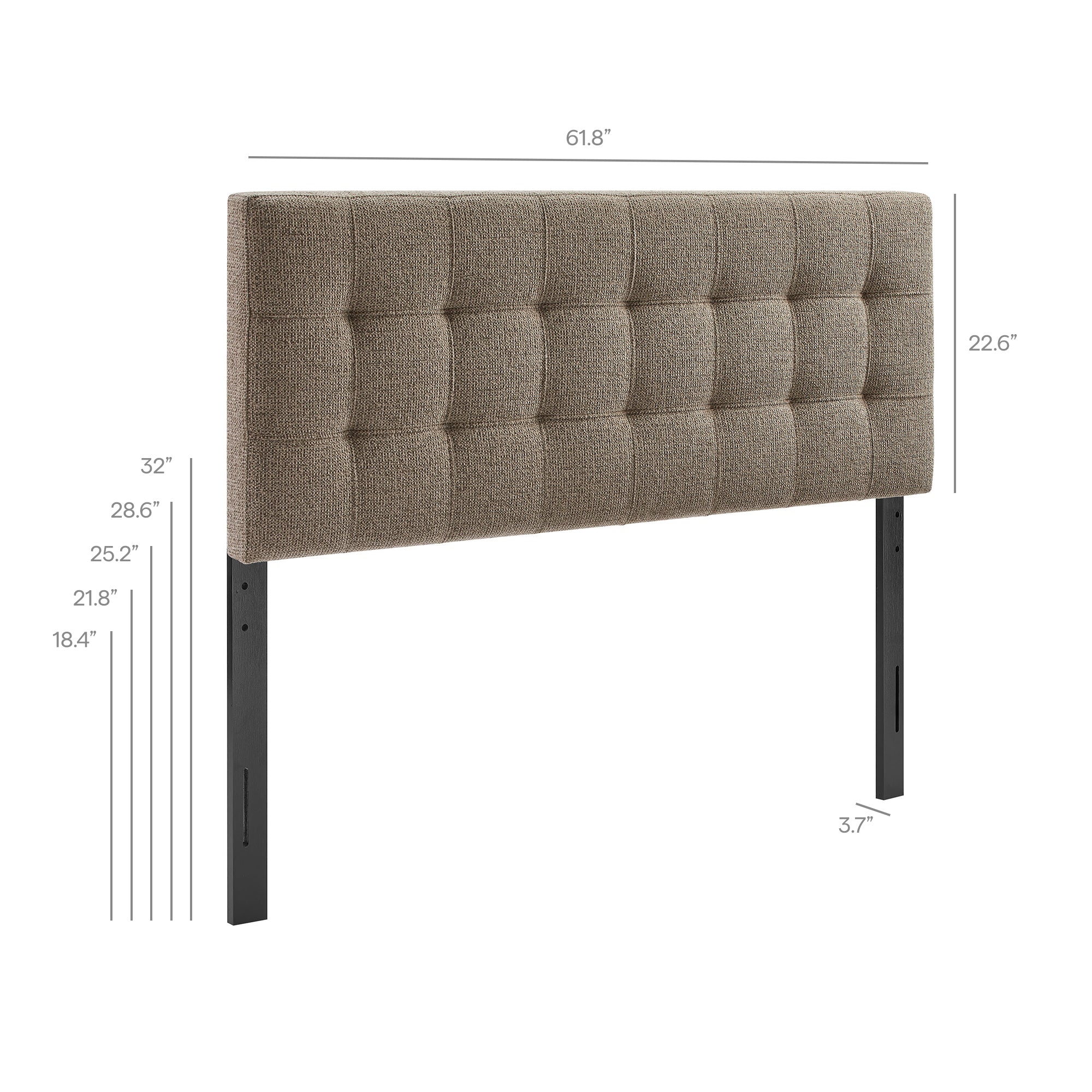 Lily Upholstered Size Headboard