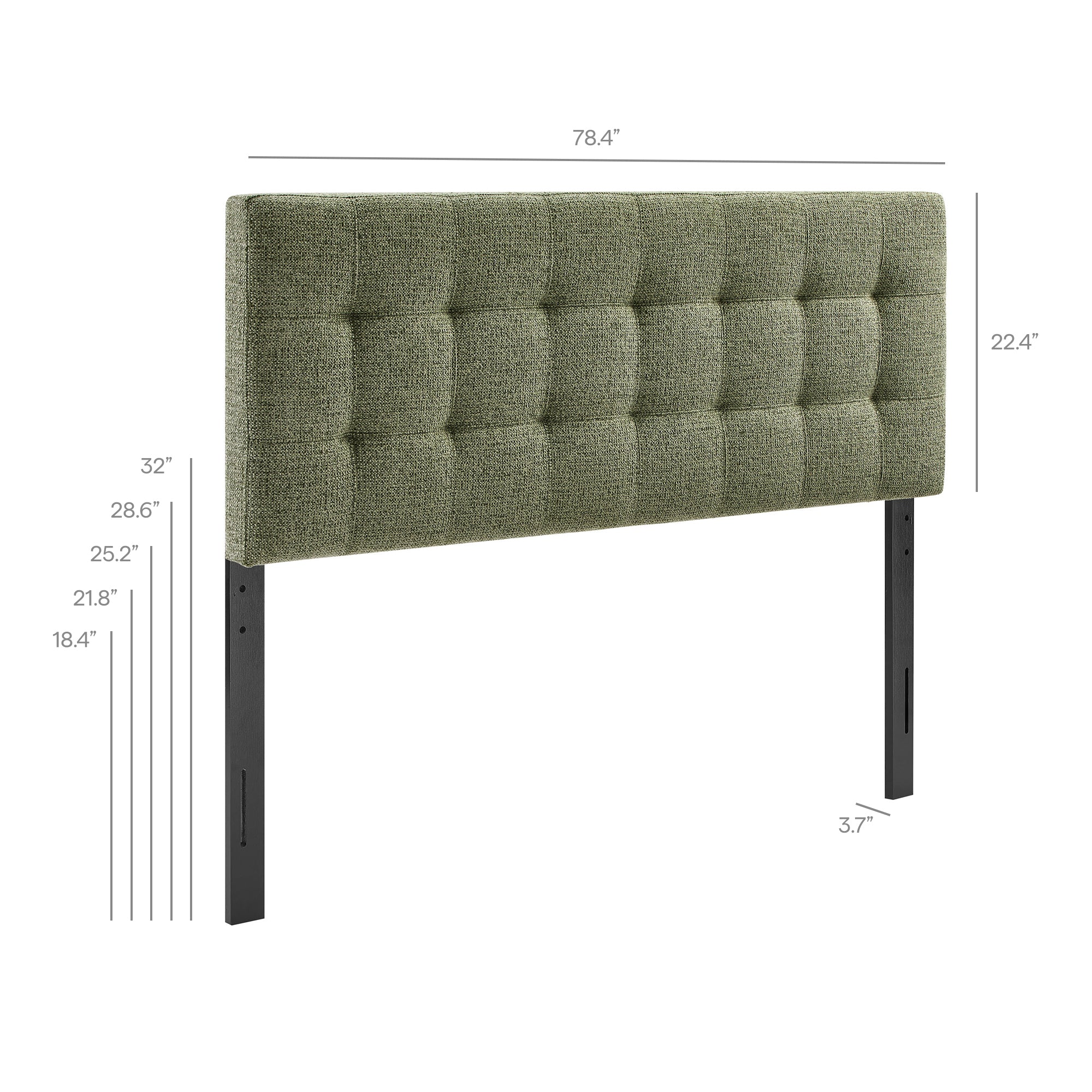 Lily Upholstered Size Headboard