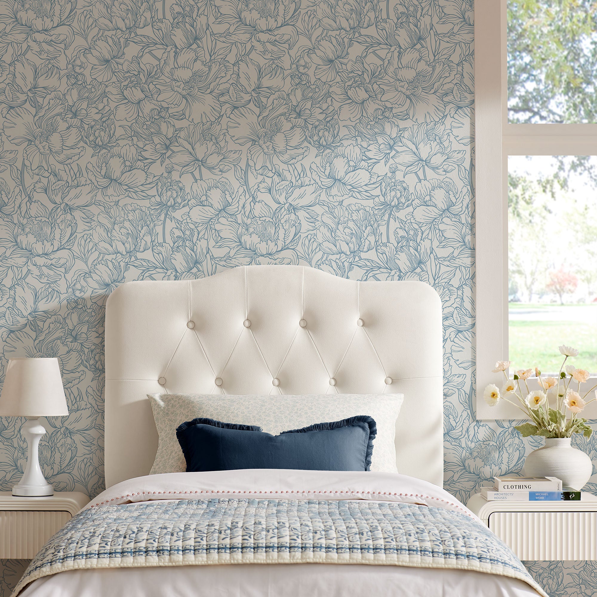 Annabel Stain-Resistant Performance Velvet Headboard