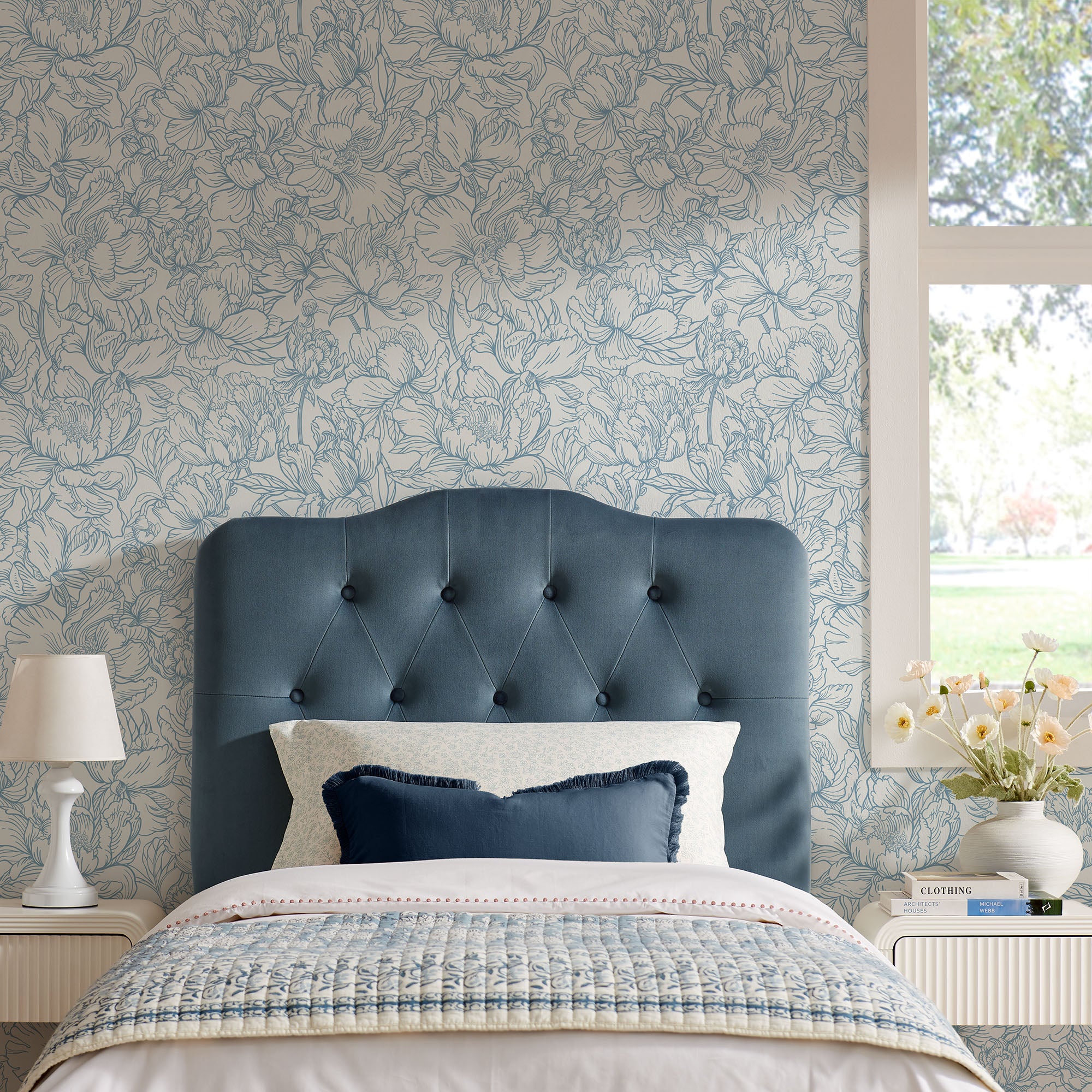 Annabel Stain-Resistant Performance Velvet Headboard