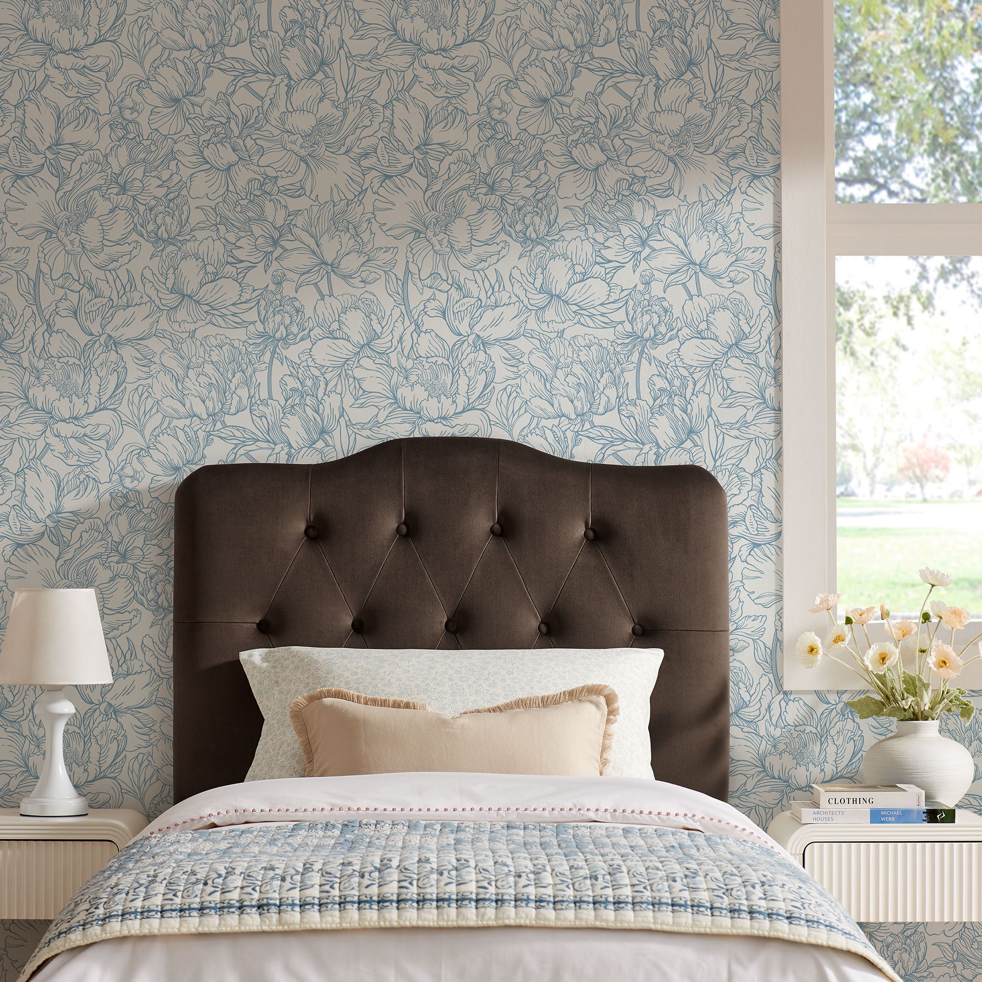 Annabel Stain-Resistant Performance Velvet Headboard