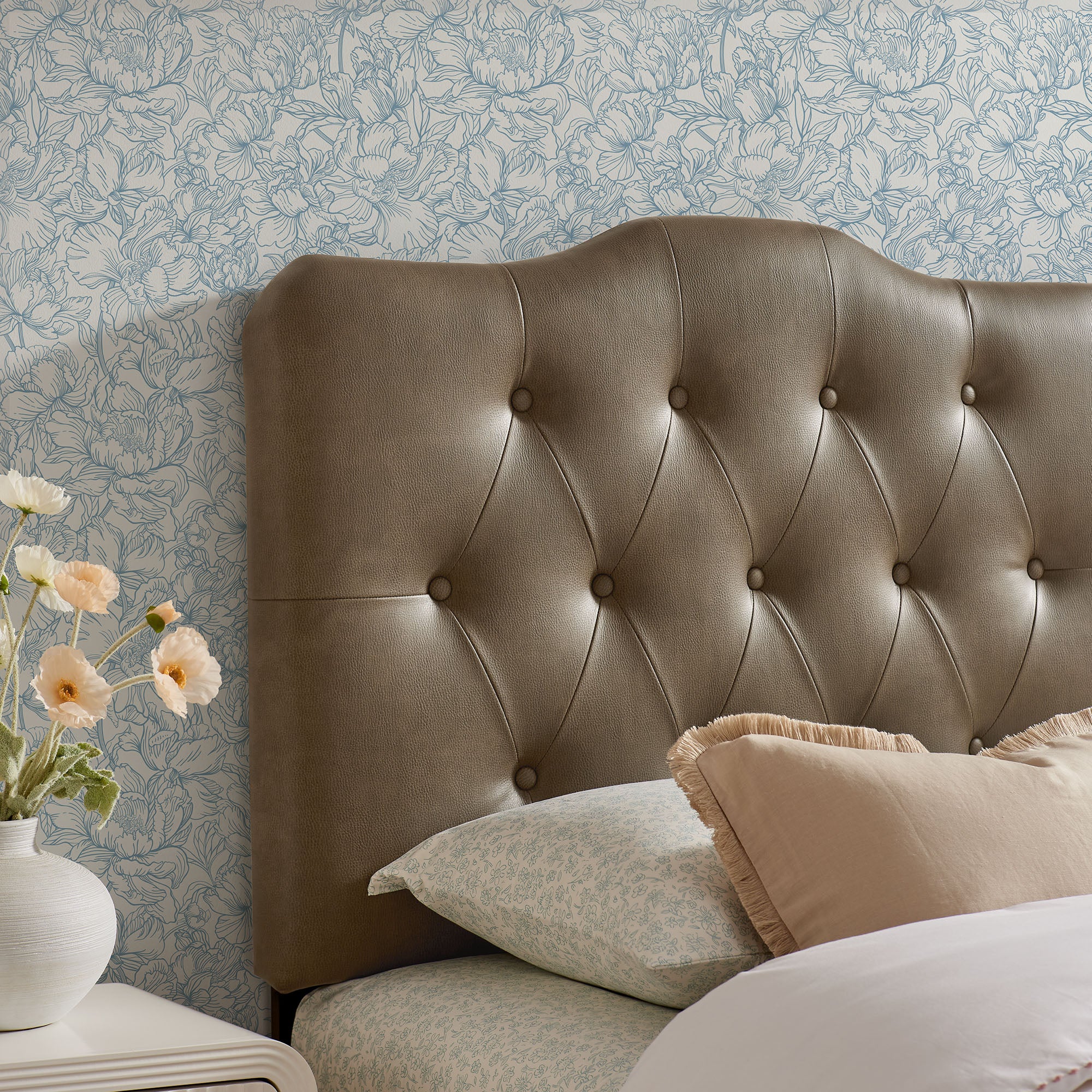 Annabel Faux Leather Headboard