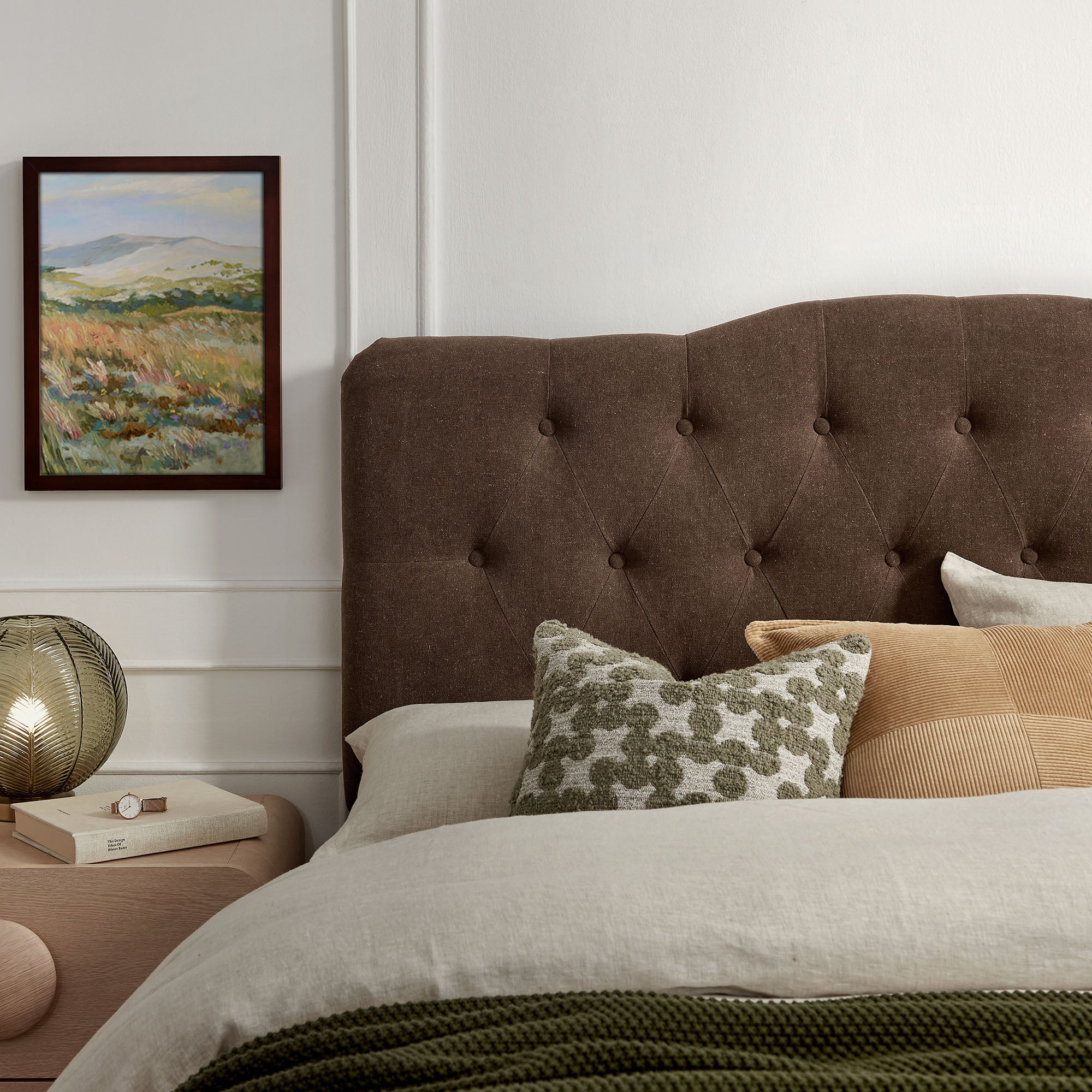 Annabel Premium Linen Blend Headboard