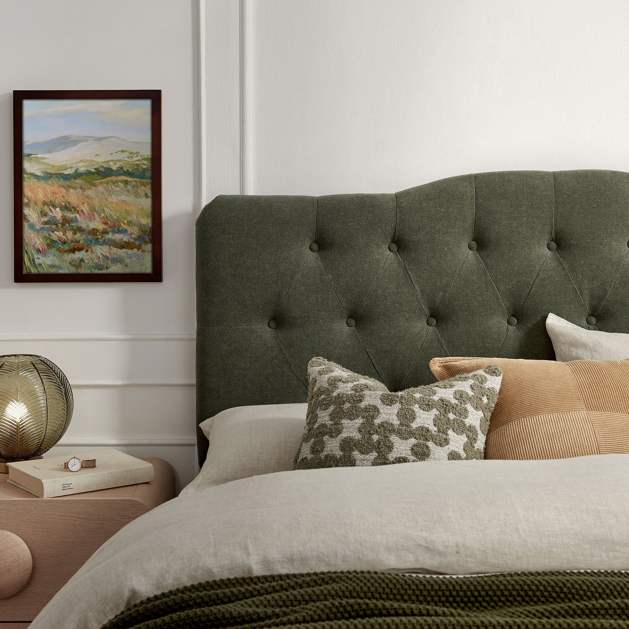 Annabel Premium Linen Blend Headboard