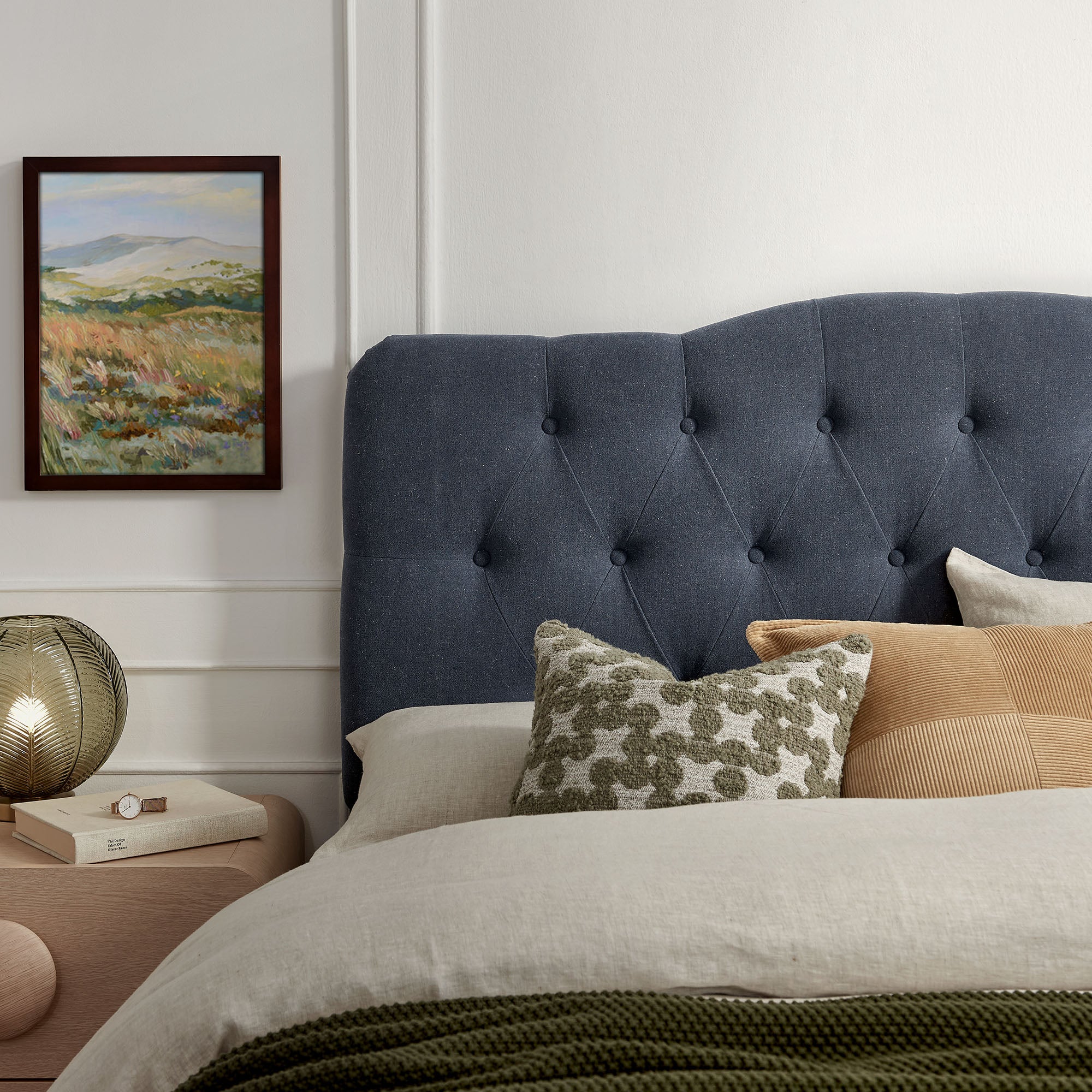 Annabel Premium Linen Blend Headboard