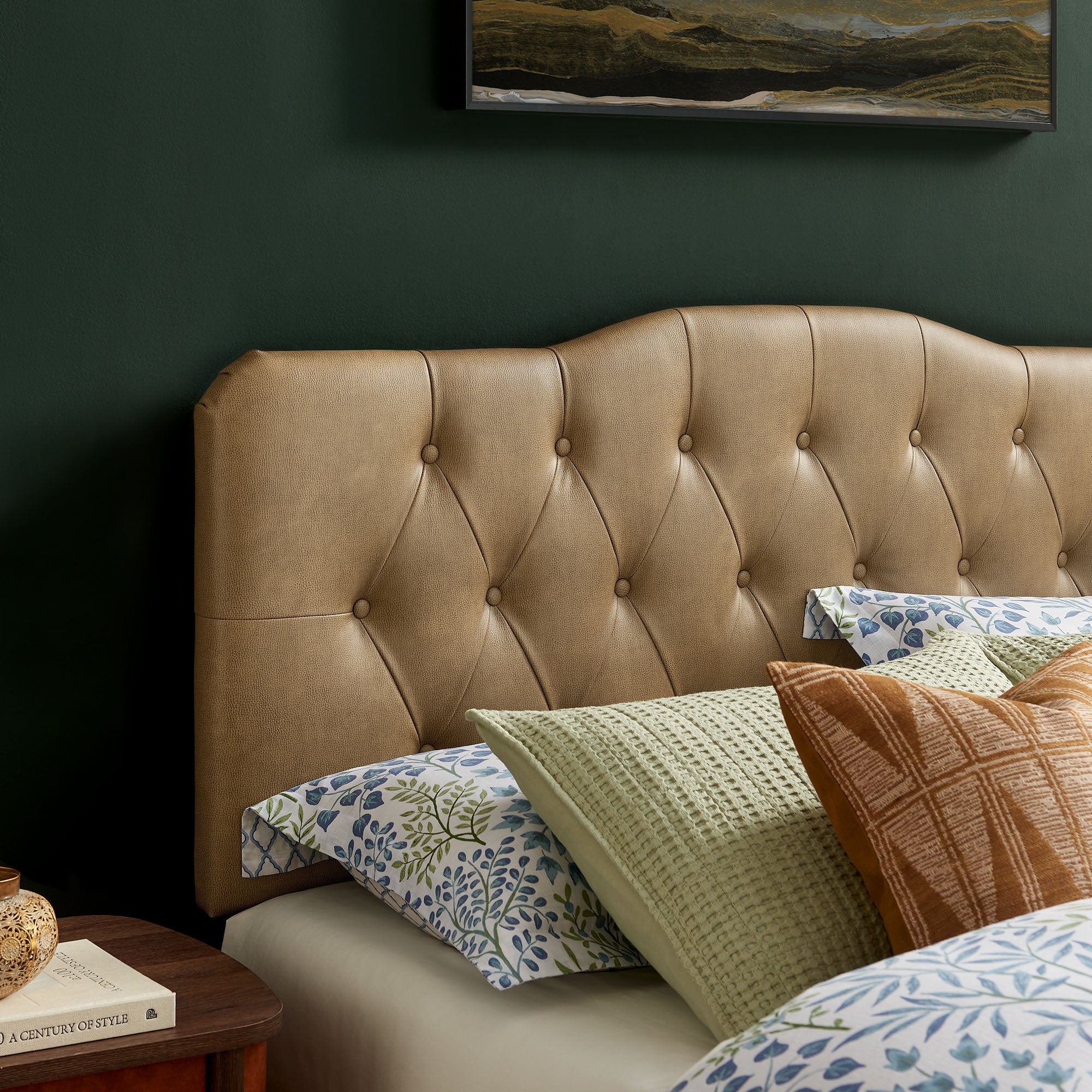 Annabel Vegan Leather Headboard
