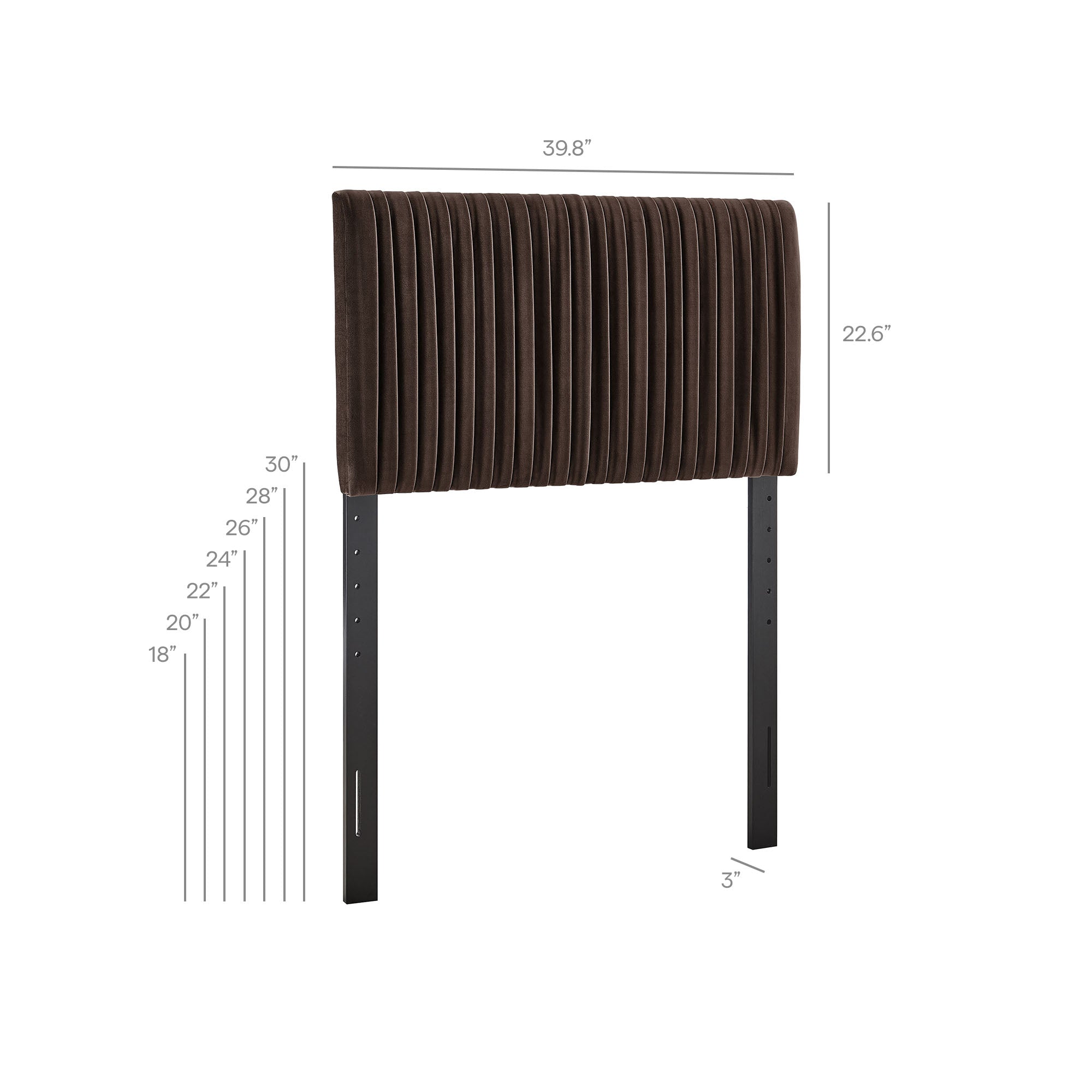Eloise Stain-Resistant Performance Velvet Headboard