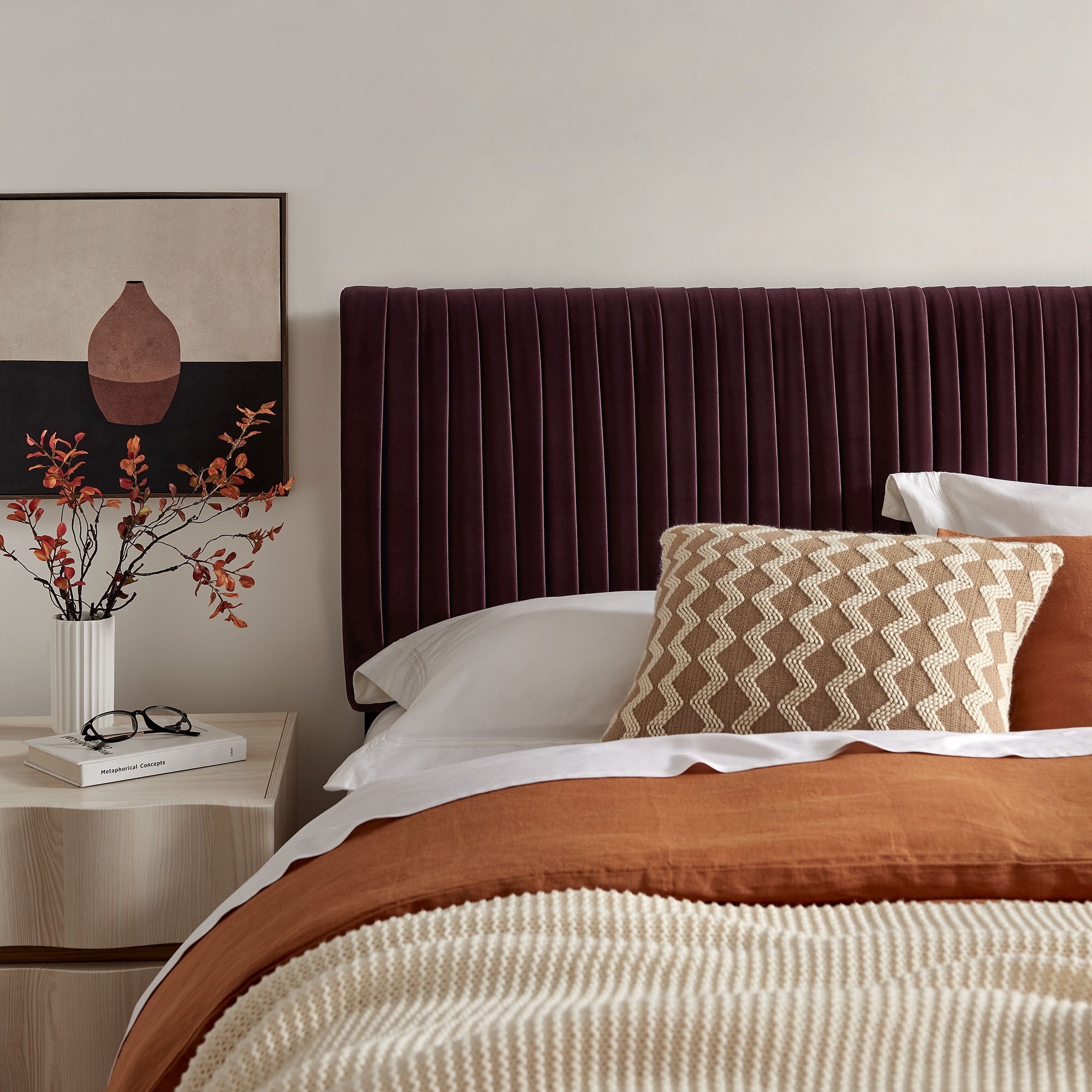 Eloise Stain-Resistant Performance Velvet Headboard