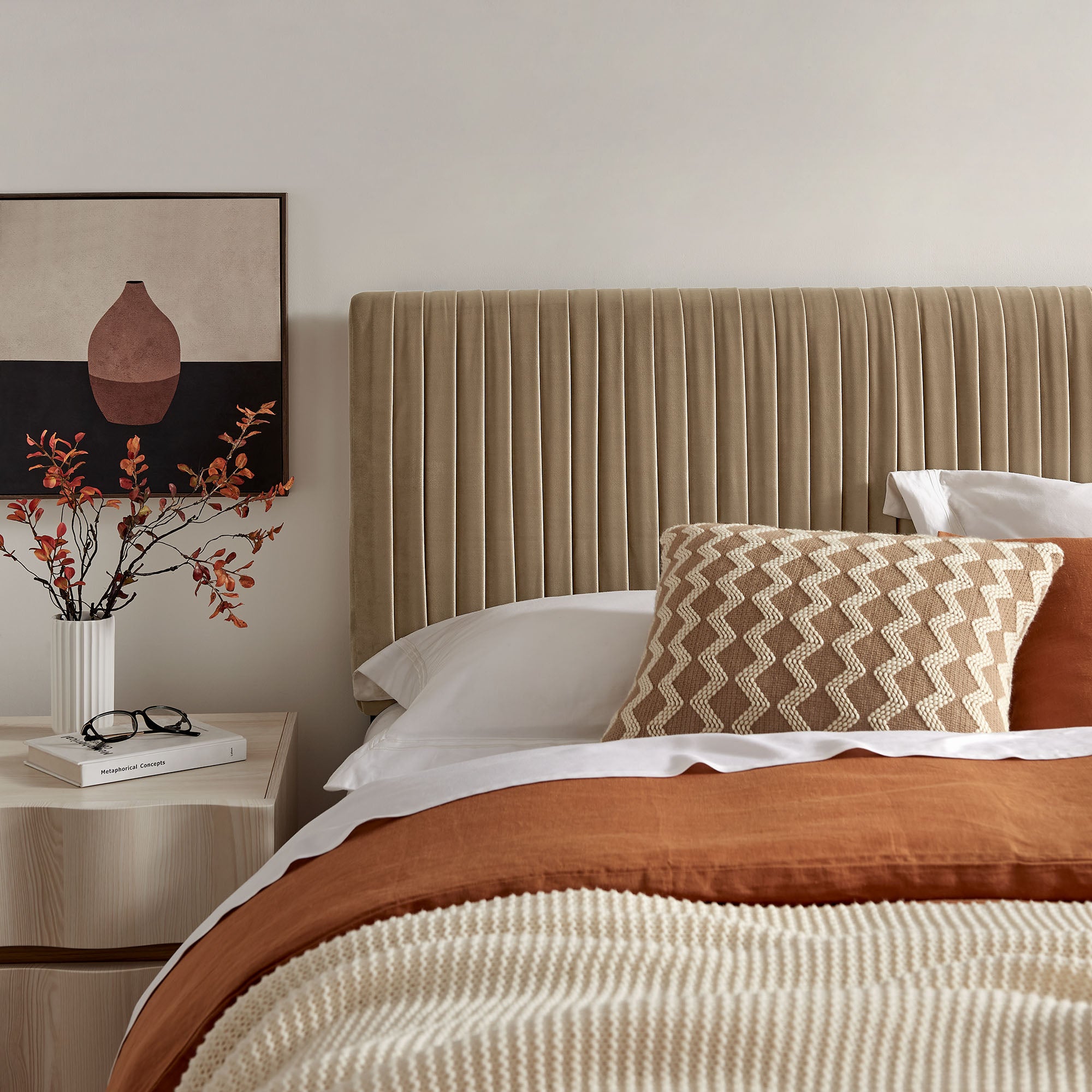 Eloise Stain-Resistant Performance Velvet Headboard