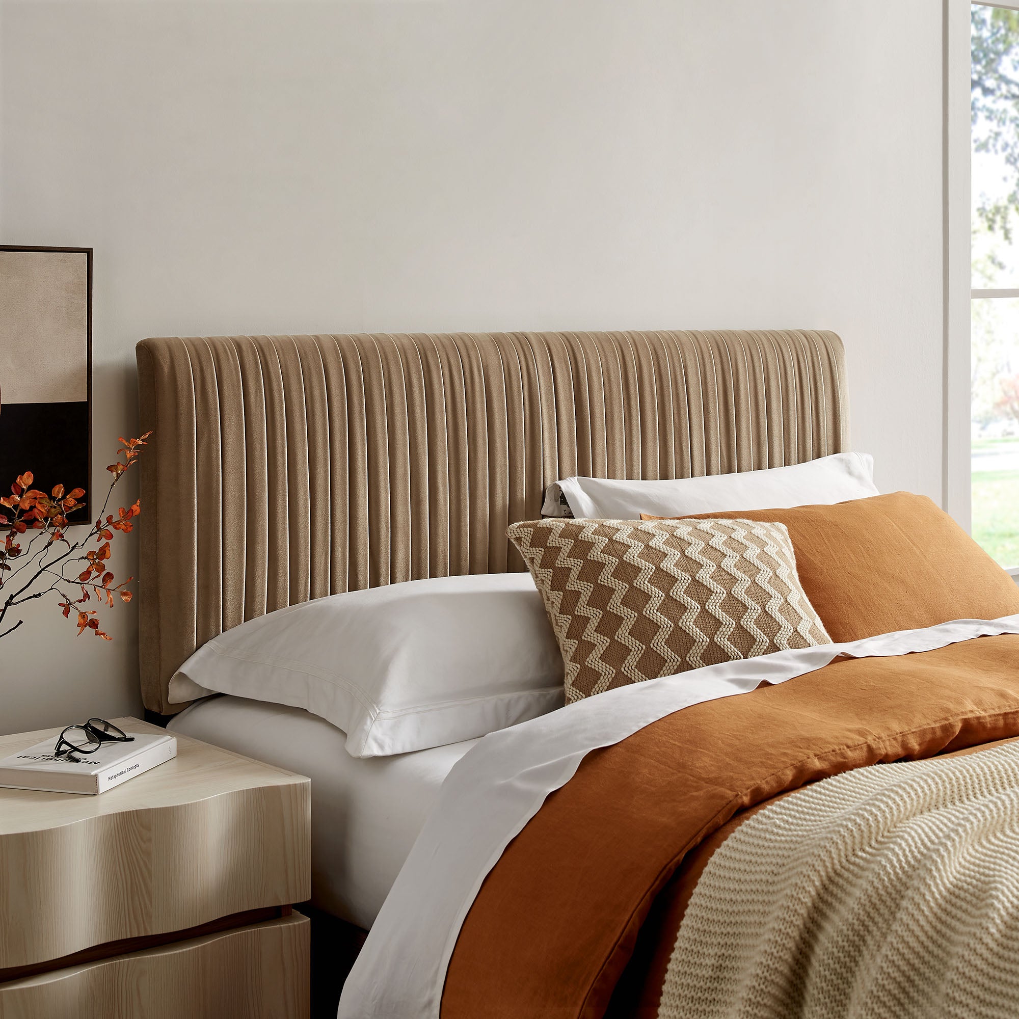 Eloise Stain-Resistant Performance Velvet Headboard