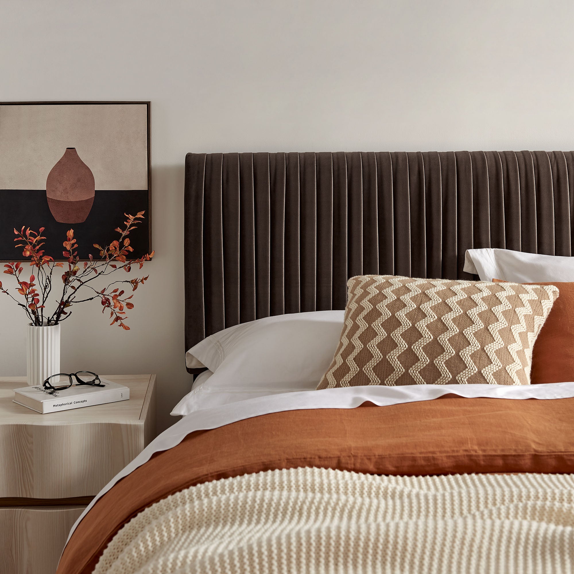 Eloise Stain-Resistant Performance Velvet Headboard