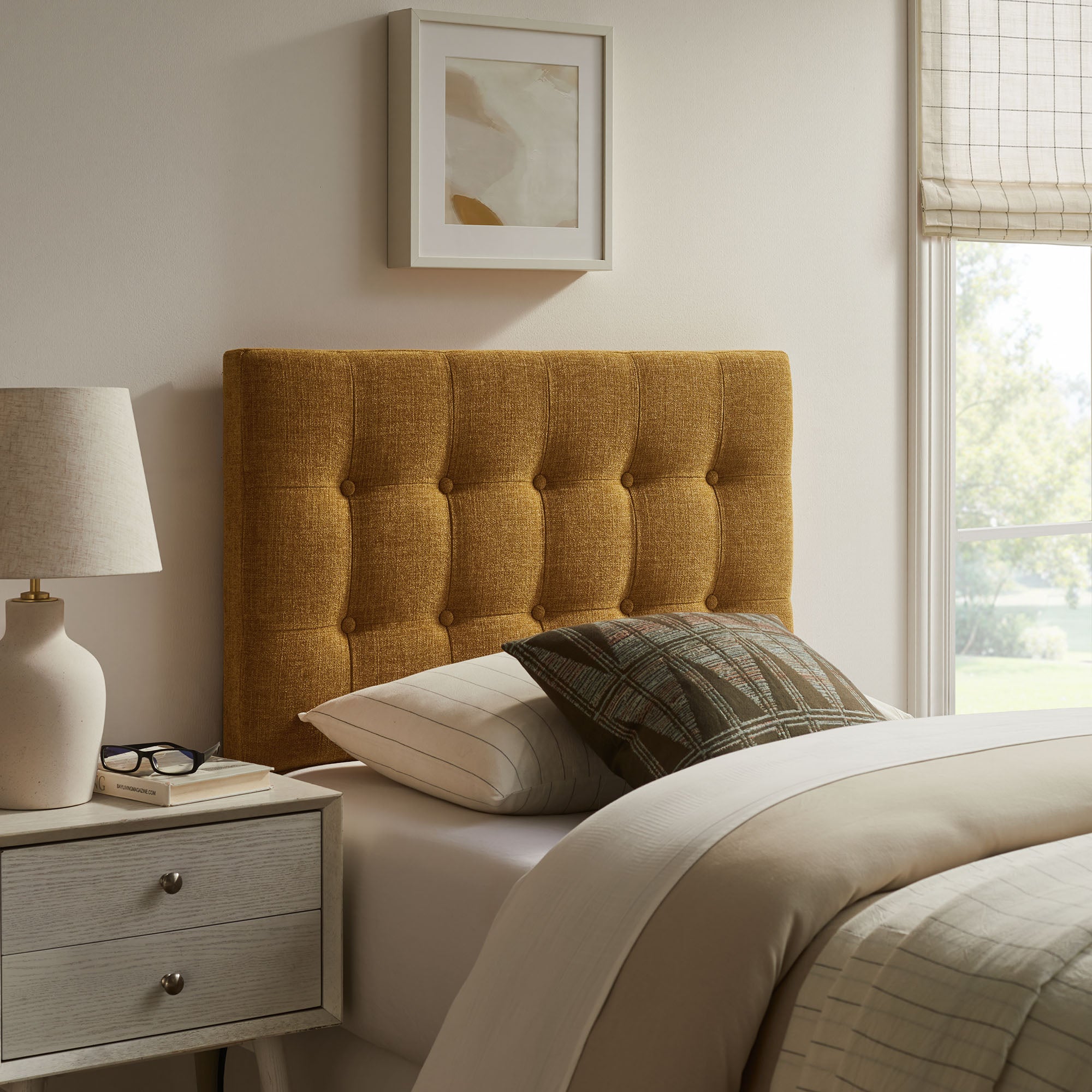 Emily Fabric Upholstered Headboard
