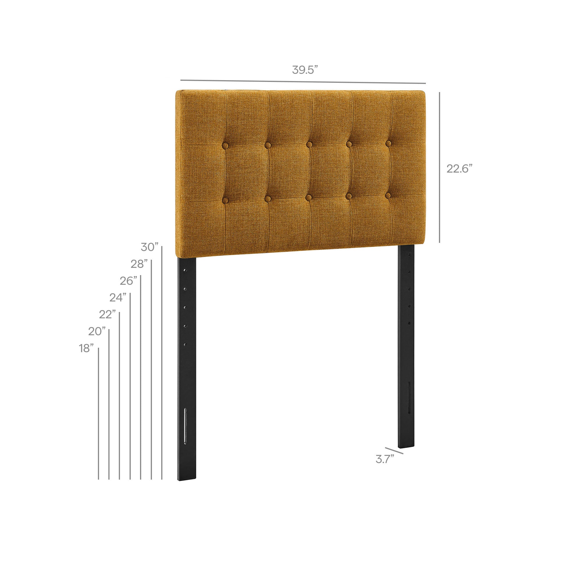 Emily Fabric Upholstered Headboard