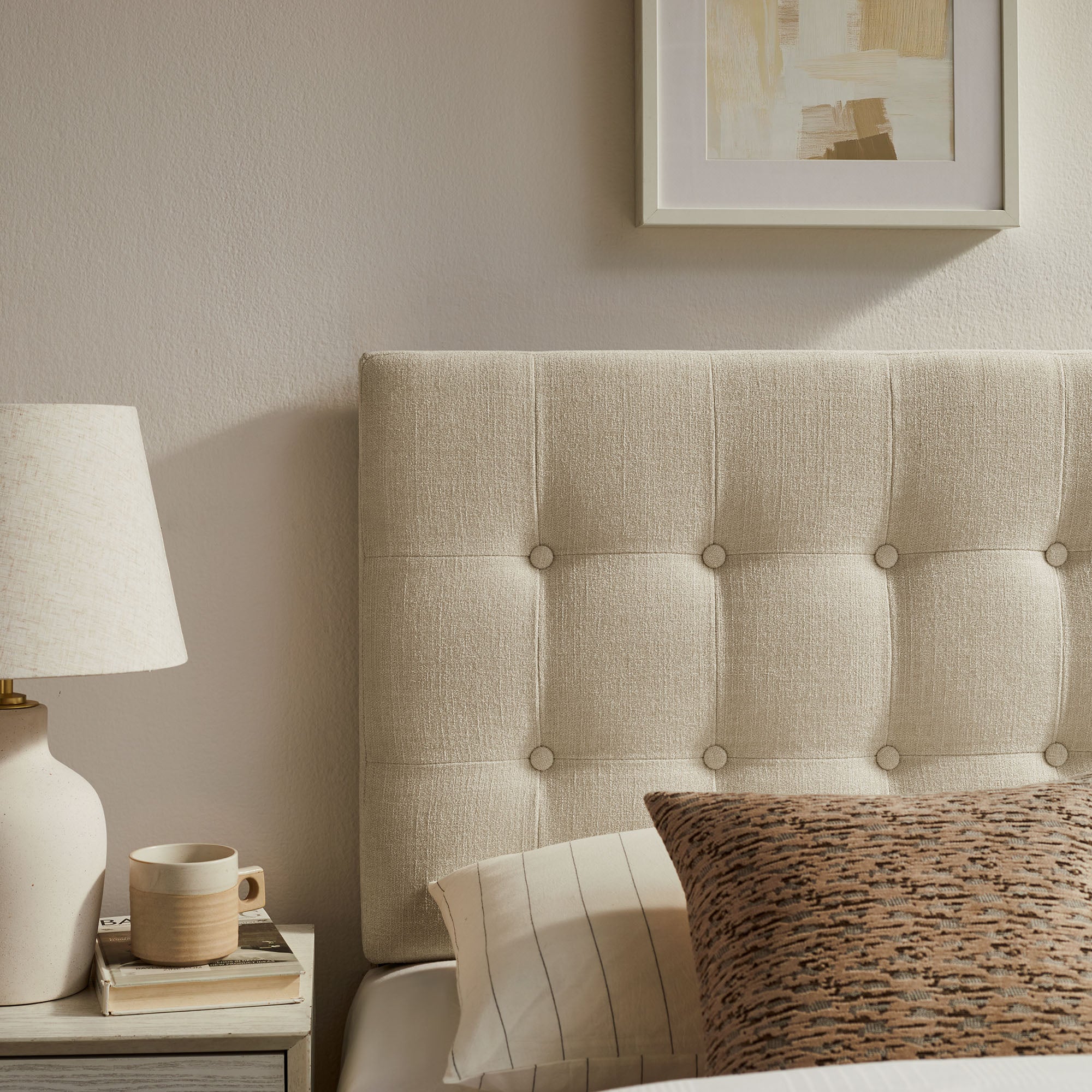 Emily Fabric Upholstered Headboard