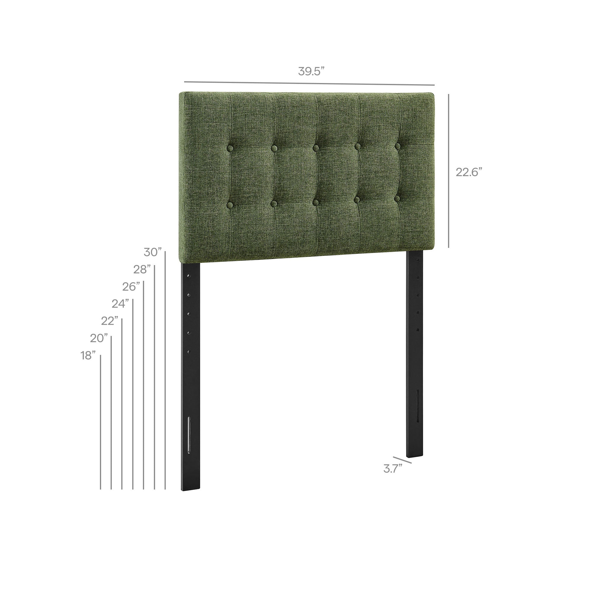 Emily Fabric Upholstered Headboard