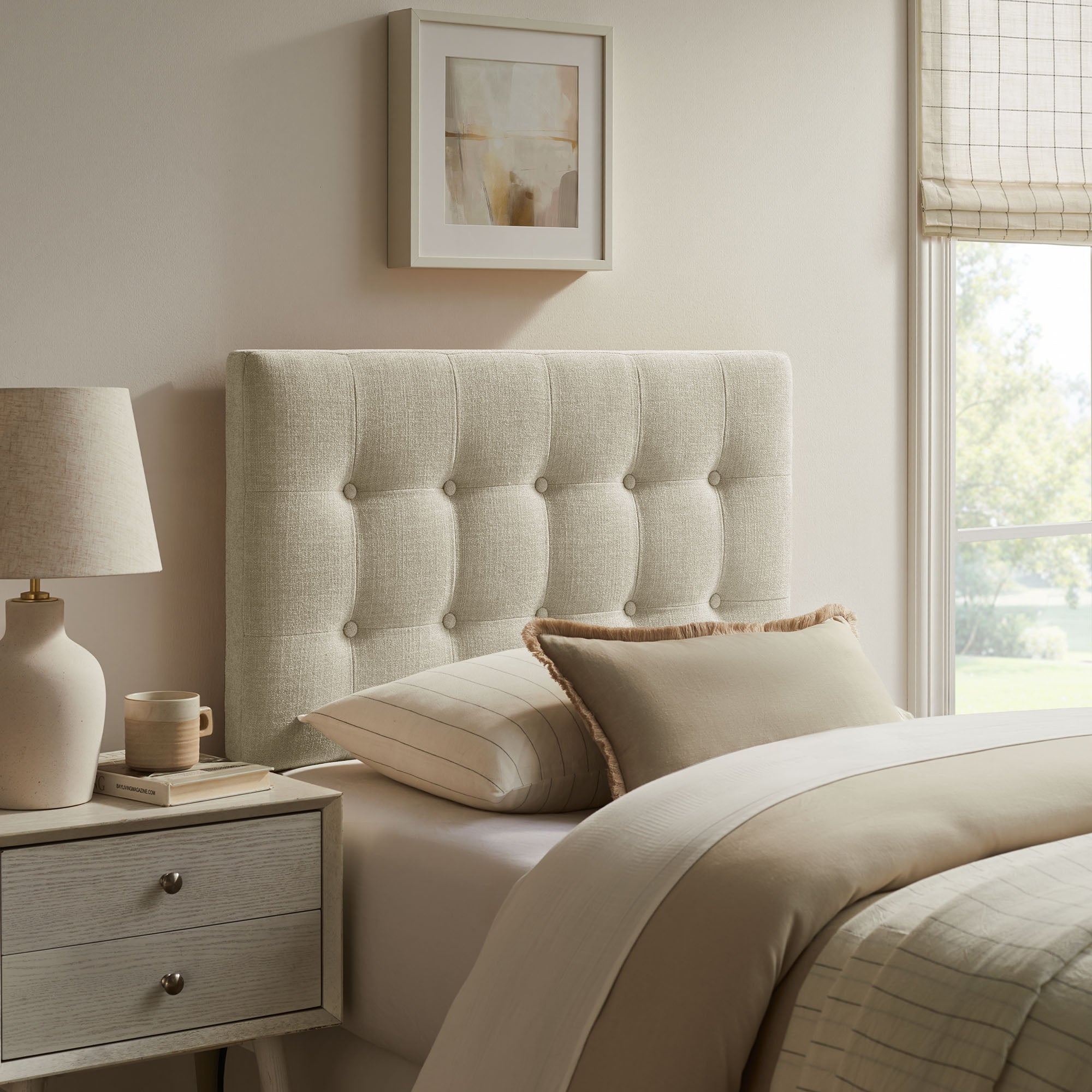 Emily Fabric Upholstered Headboard