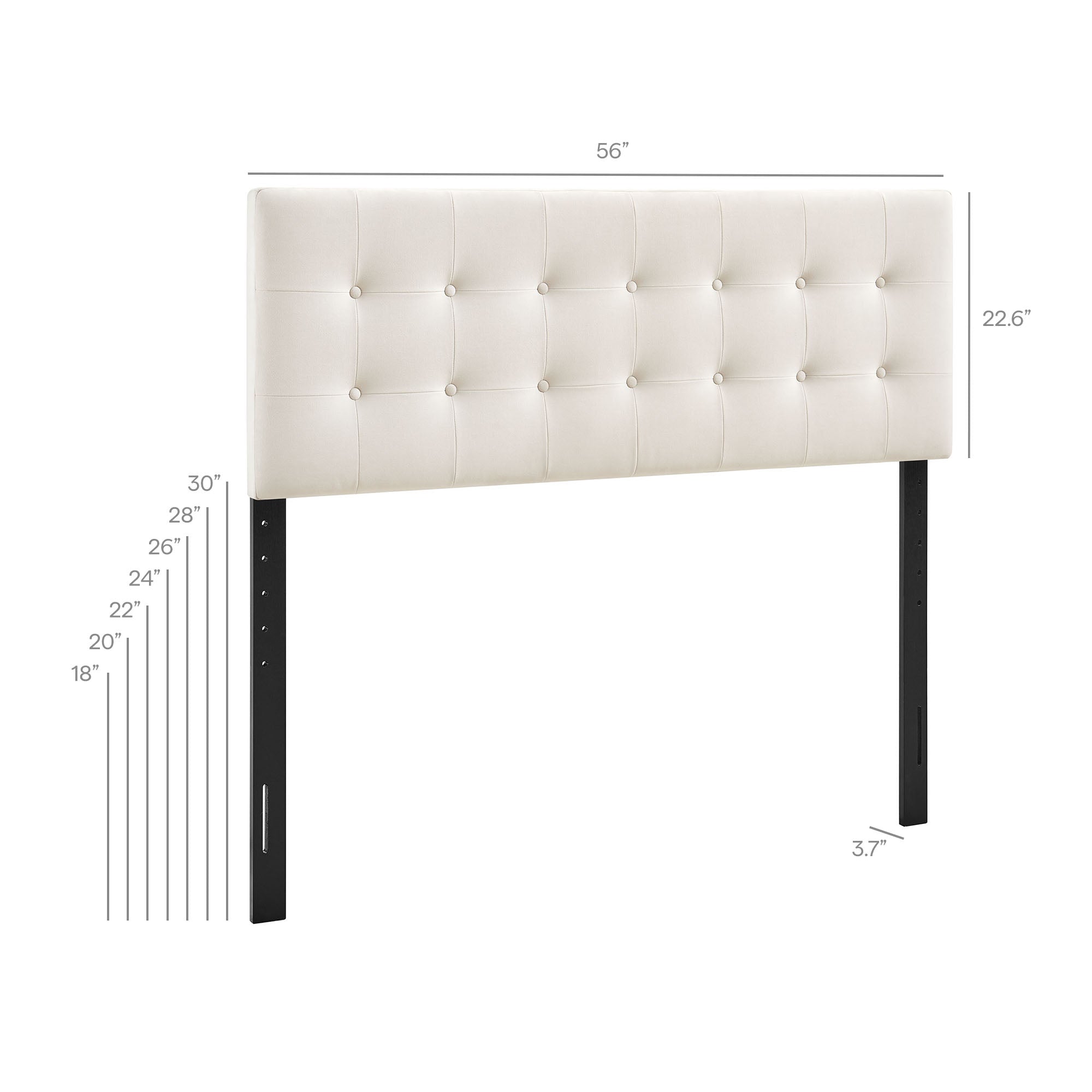 Emily Stain-Resistant Performance Velvet Headboard